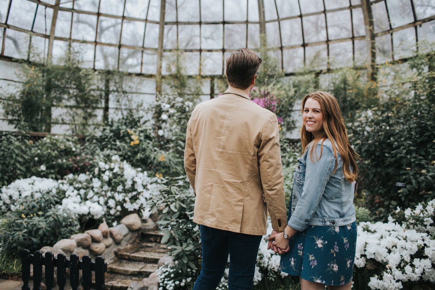 Lincoln Park Conservatory Engagement Session