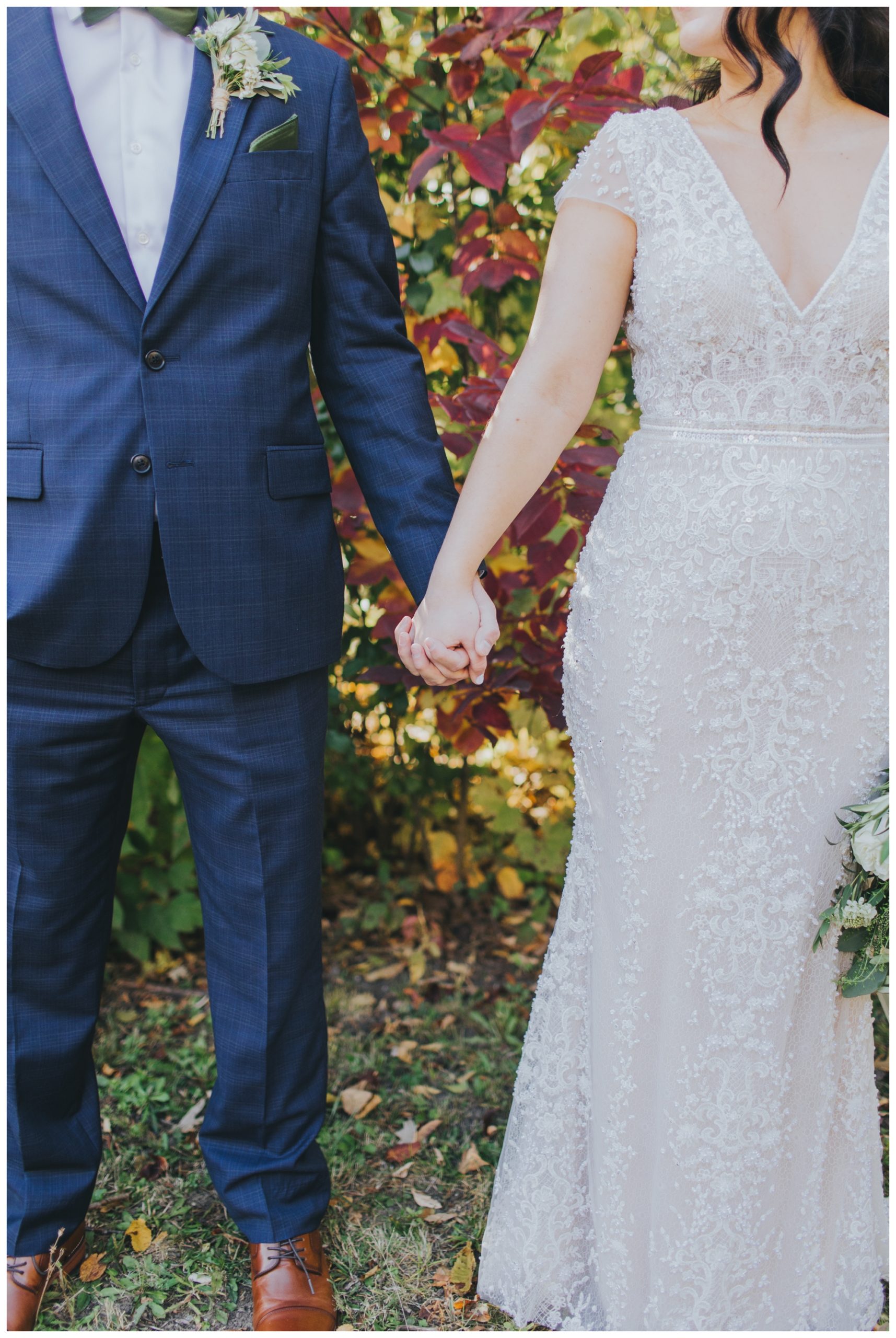 Arlington Heights wedding; fall wedding photos