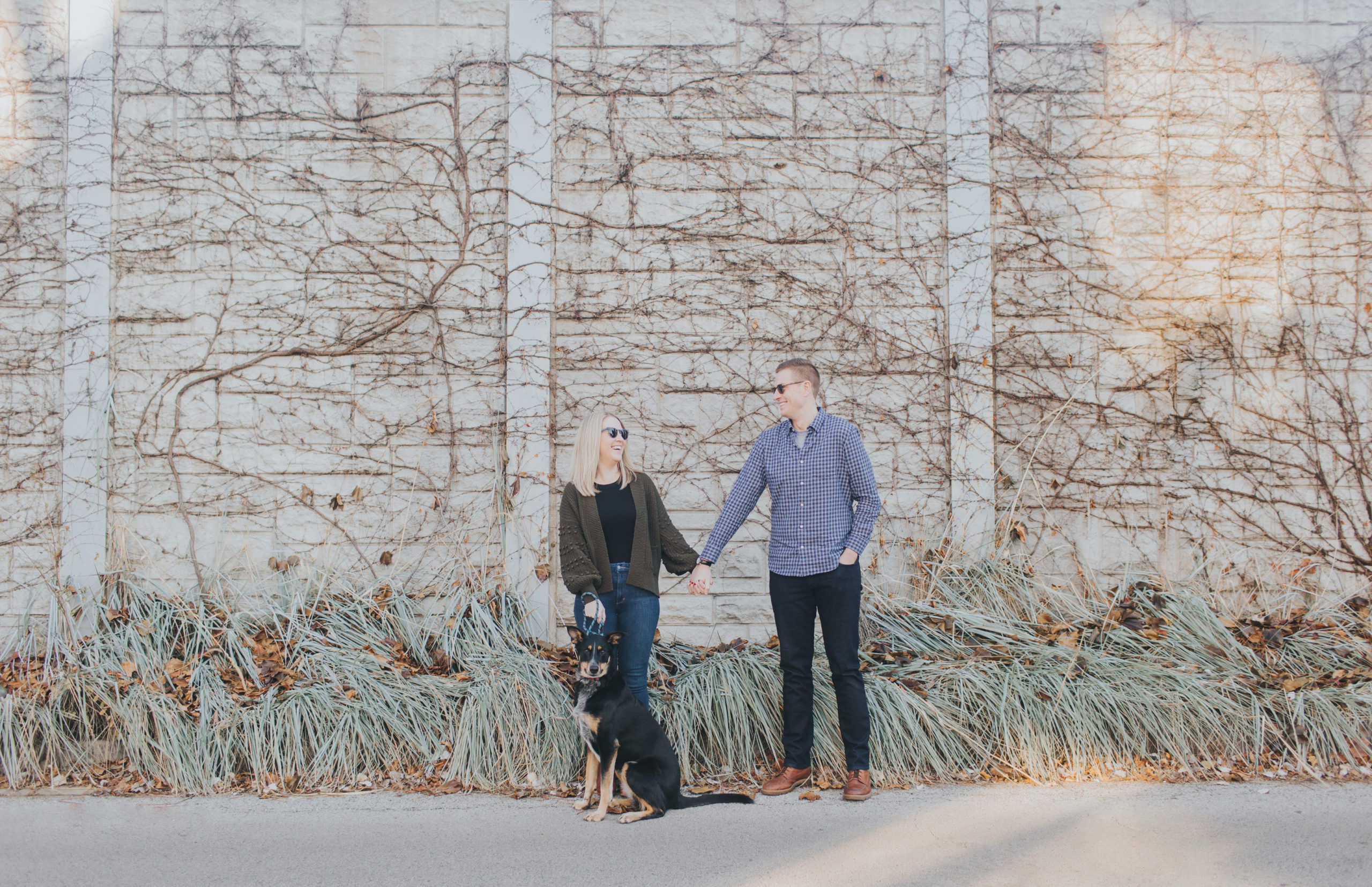 Roscoe Village brewery engagement session