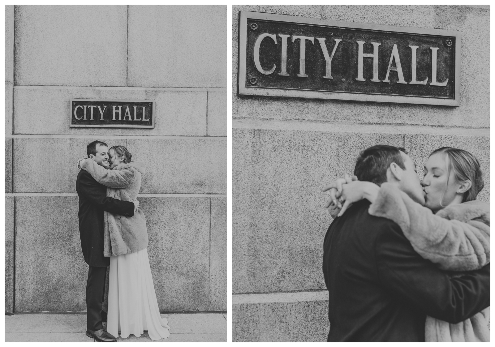 Chicago destination City Hall elopement