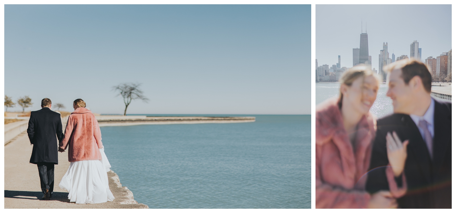 North Avenue Beach Chicago Elopement
