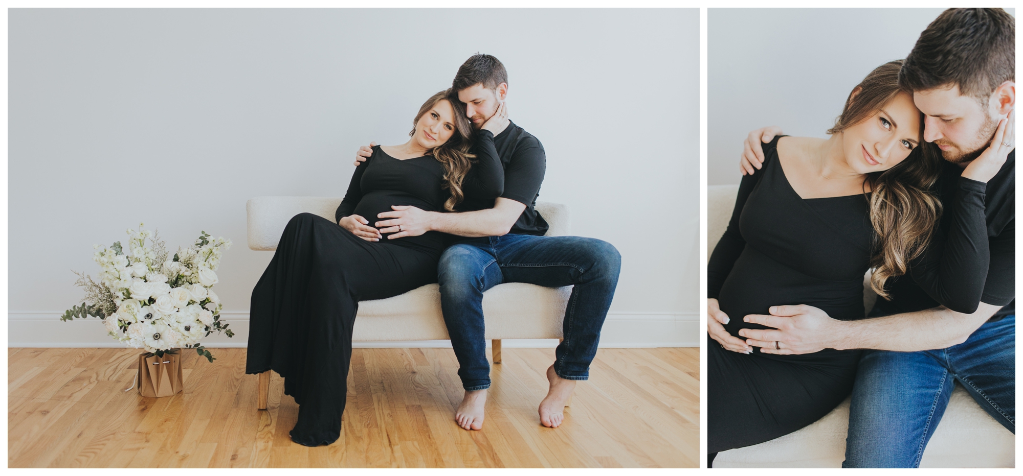 A Darling Studio Wicker Park Chicago maternity session