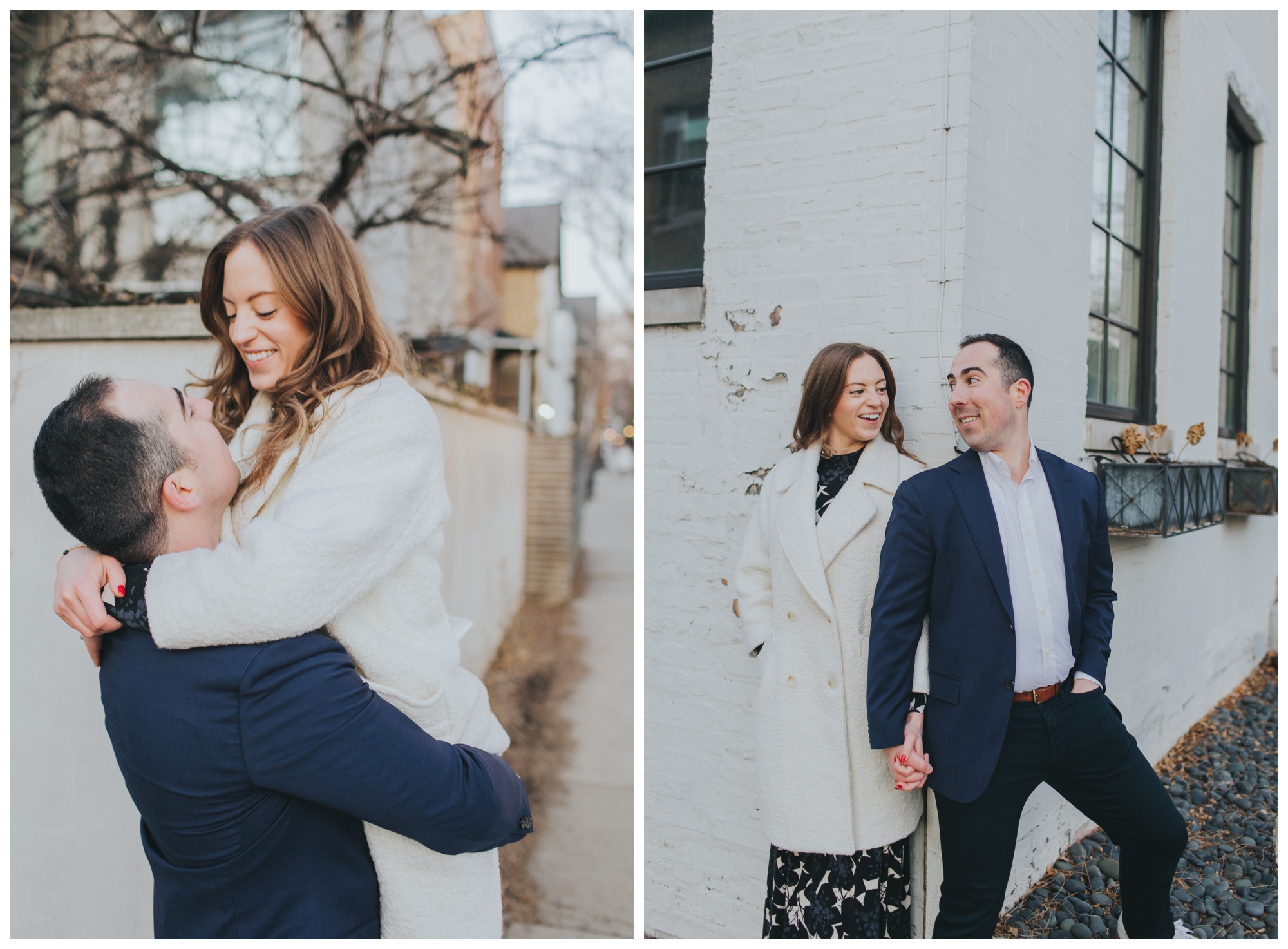 winter engagement photo outfits