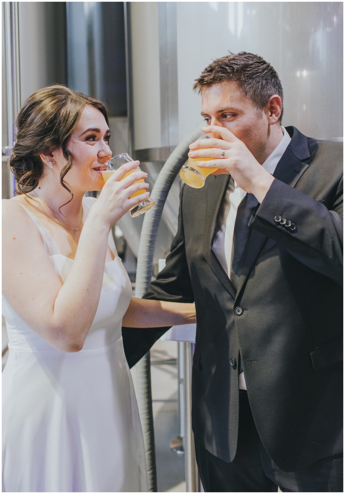 Alter Brewery Elopement Intimate Chicago Venues Meg Adamik