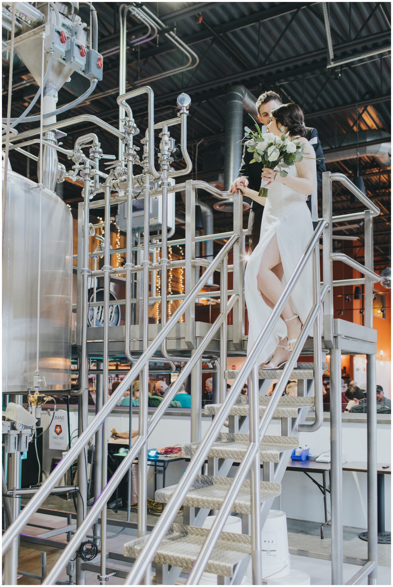 Alter Brewery Elopement Intimate Chicago Venues Meg Adamik