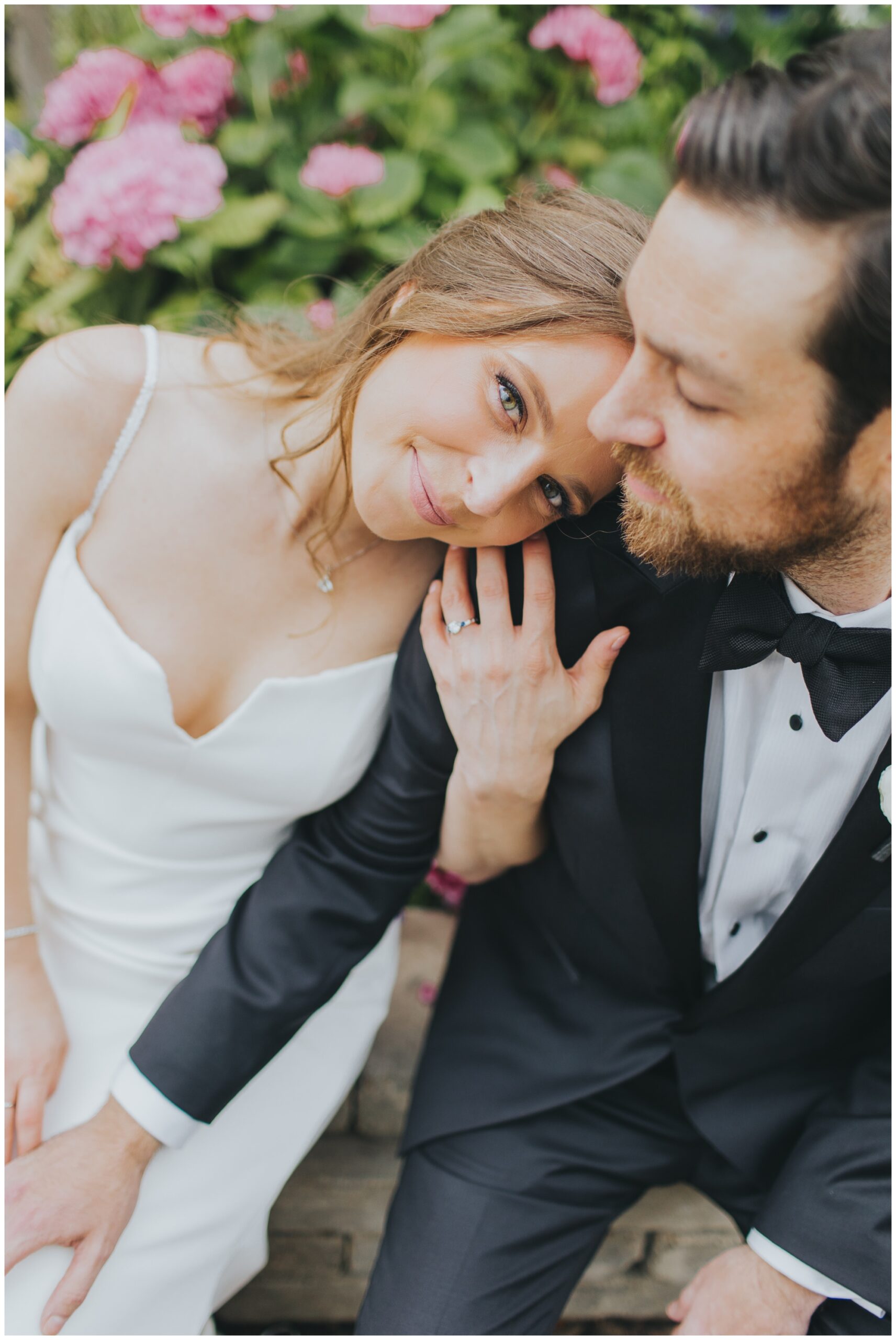 couples portraits; wedding portraits at Garfield Conservatory Chicago