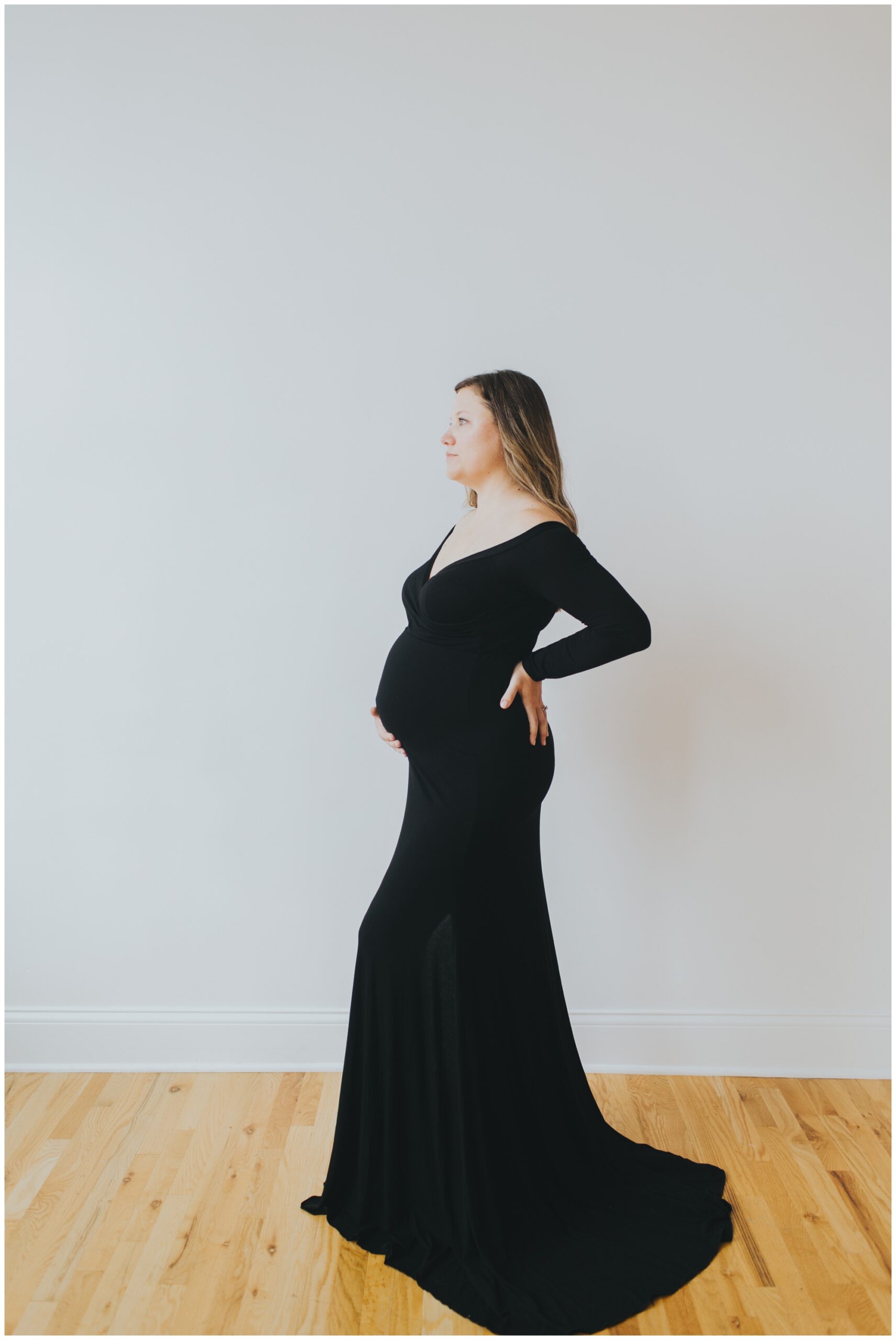 Chicago studio maternity photography