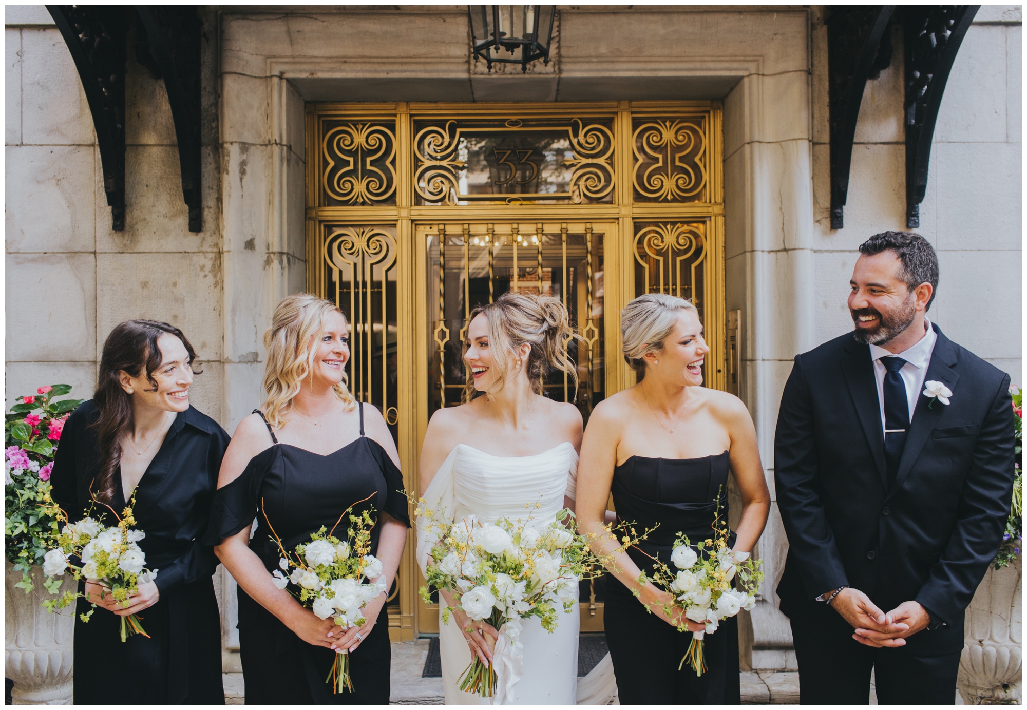 Greenhouse Loft Chicago wedding receptions; wedding photography by Meg Adamik
