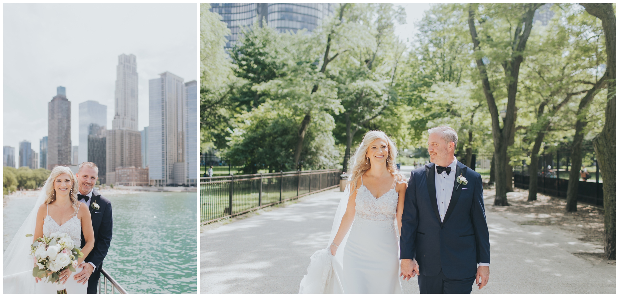 Olive Park Chicago wedding portraits 