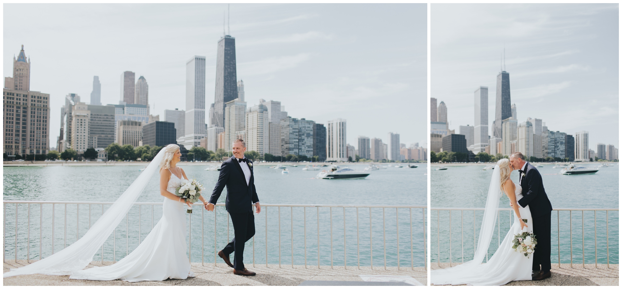 River Walk Chicago wedding pictures by Meg Adamik Creative