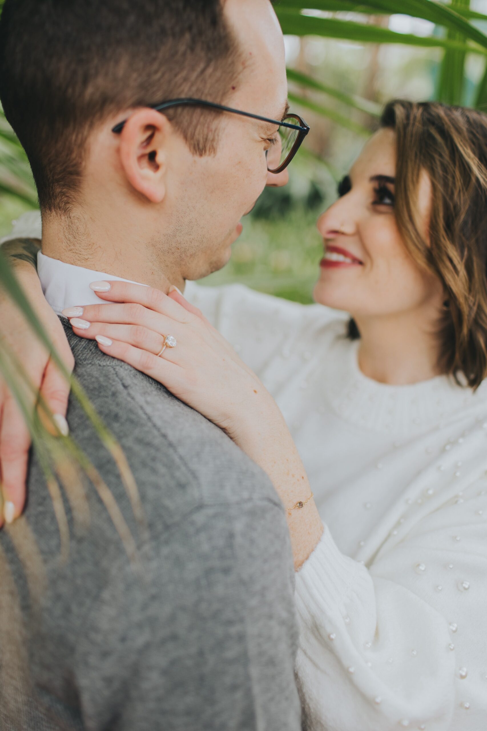 Chicago Garfield Park Conservatory engagement session