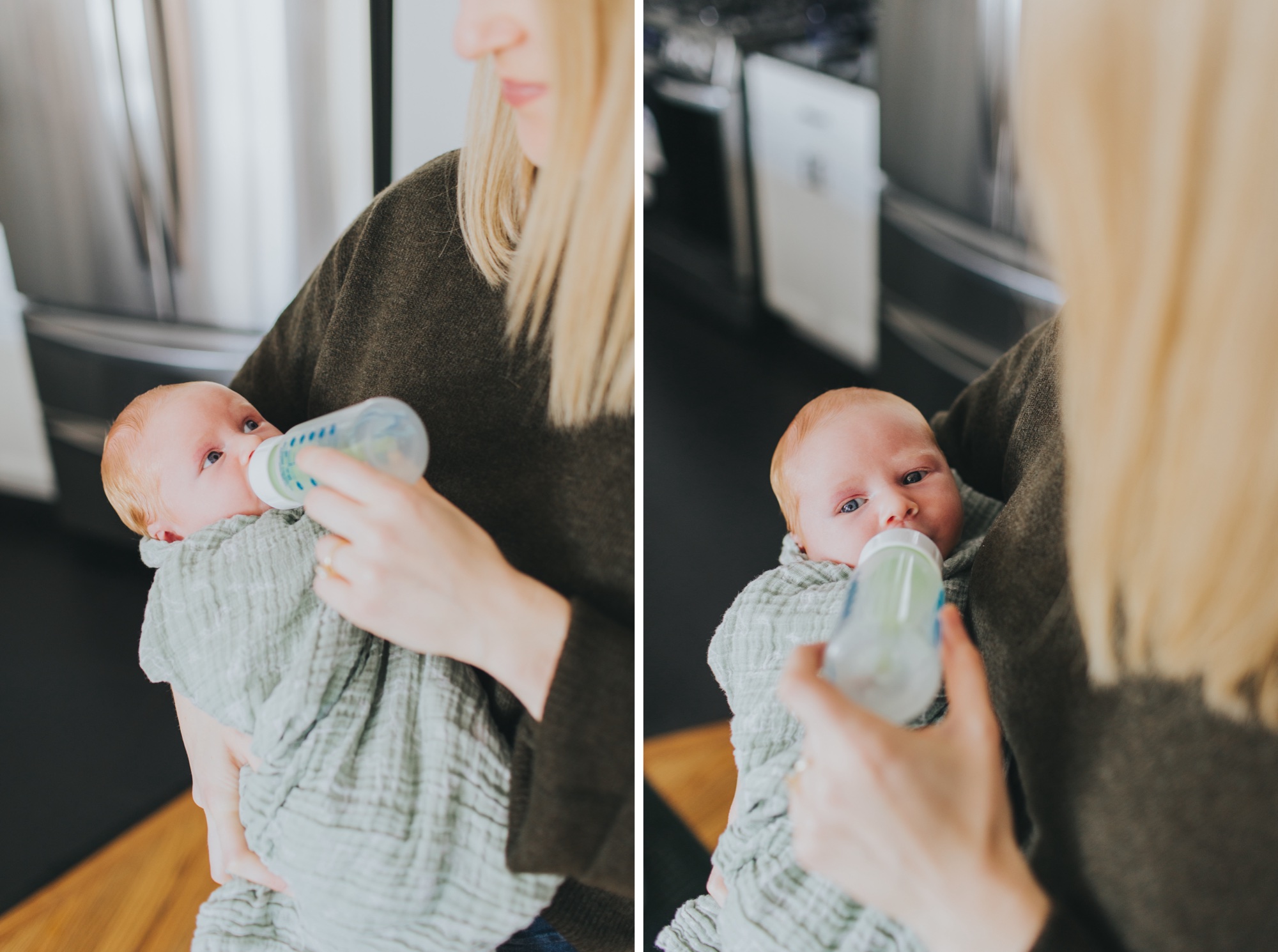 Lifestyle newborn photography