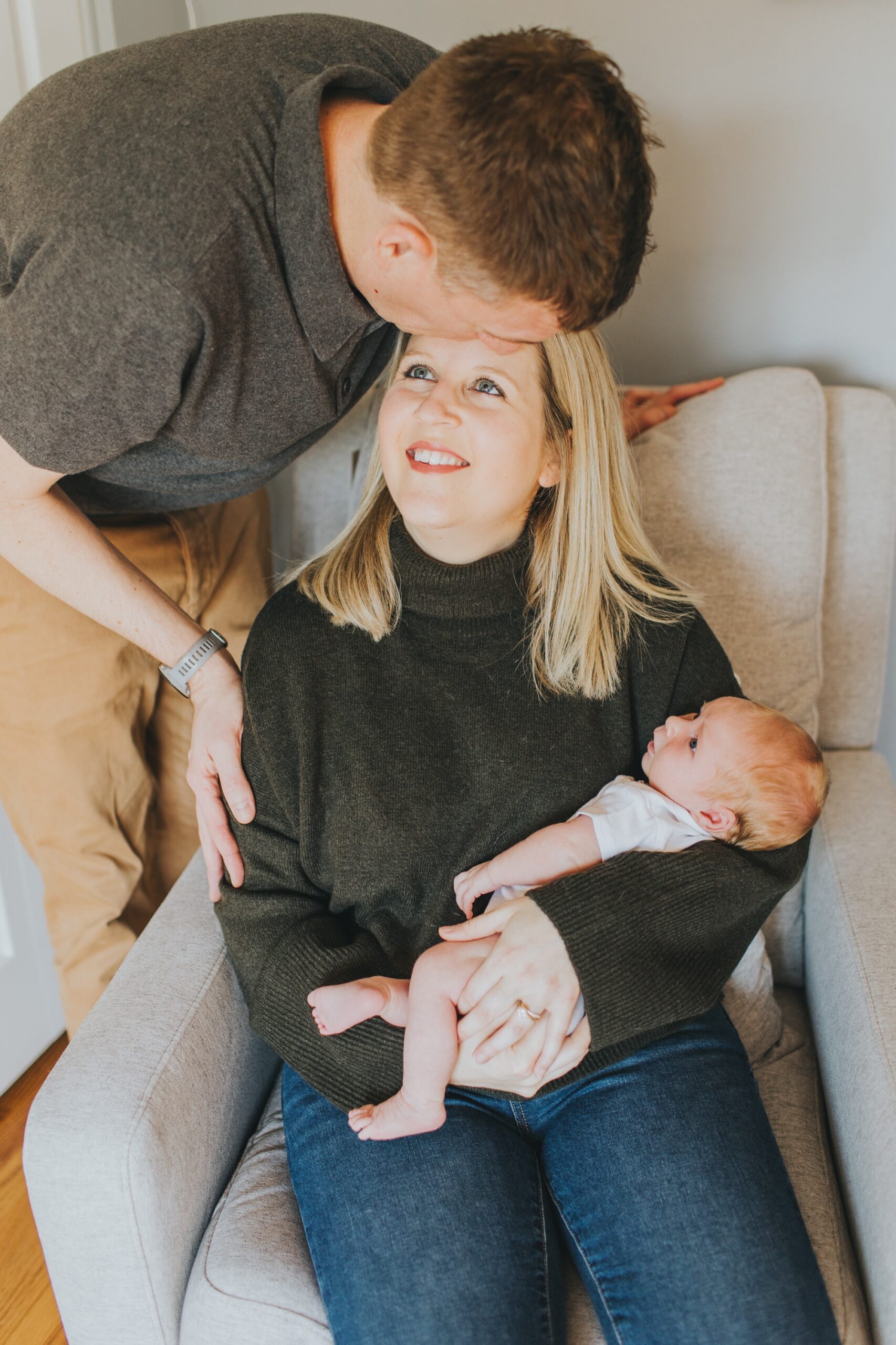 ideas and colors for newborn photography; Meg Adamik Creative