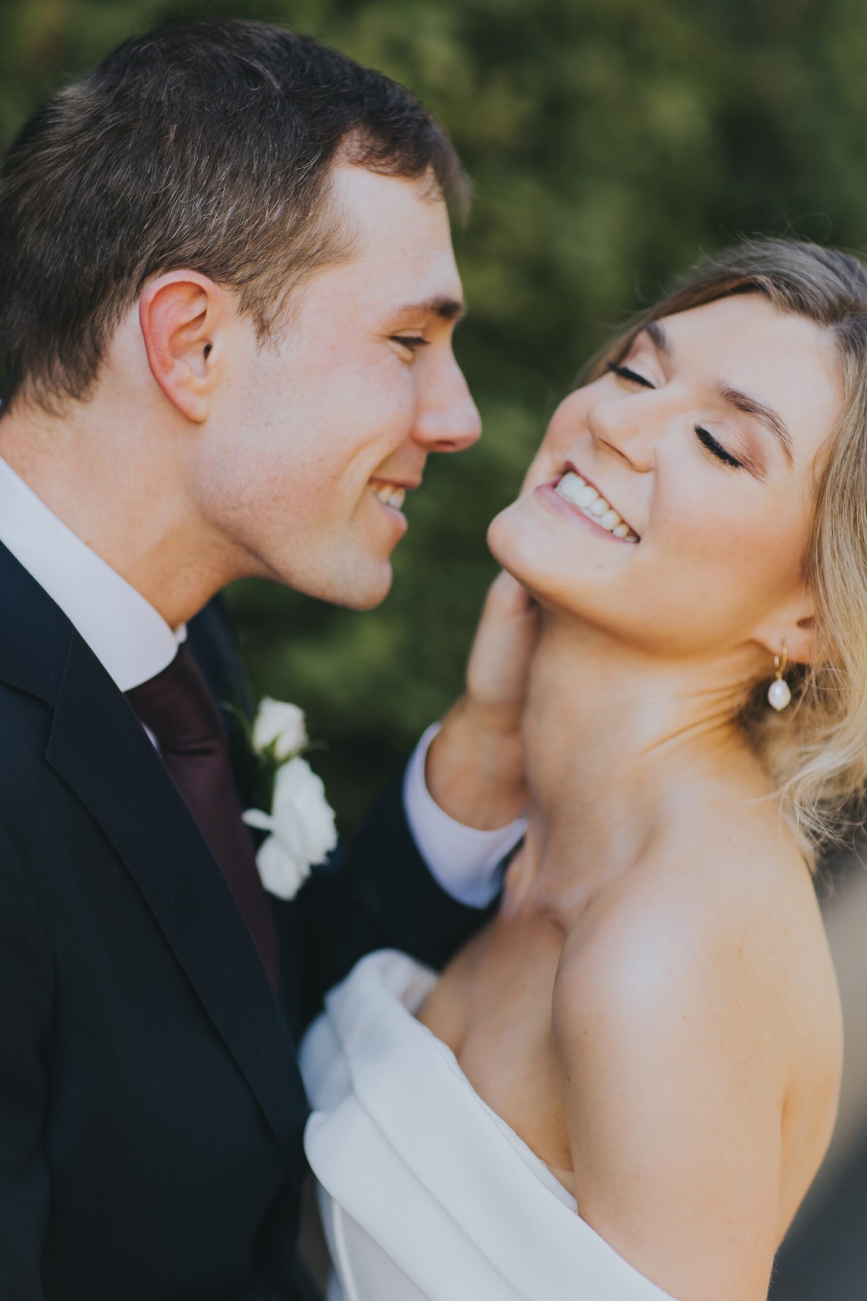 Lurie Garden wedding portraits