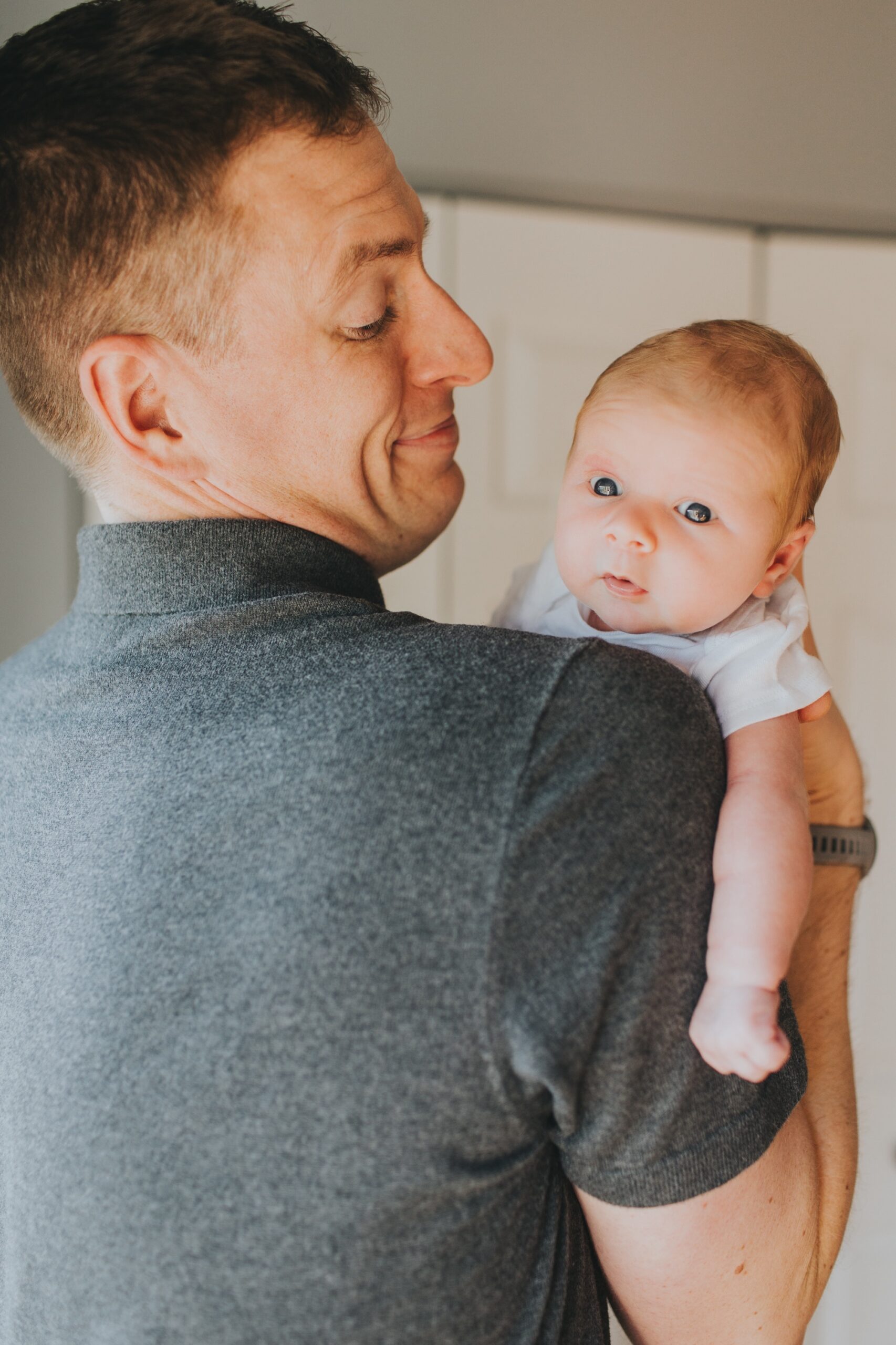 Roscoe Village in-home newborn session