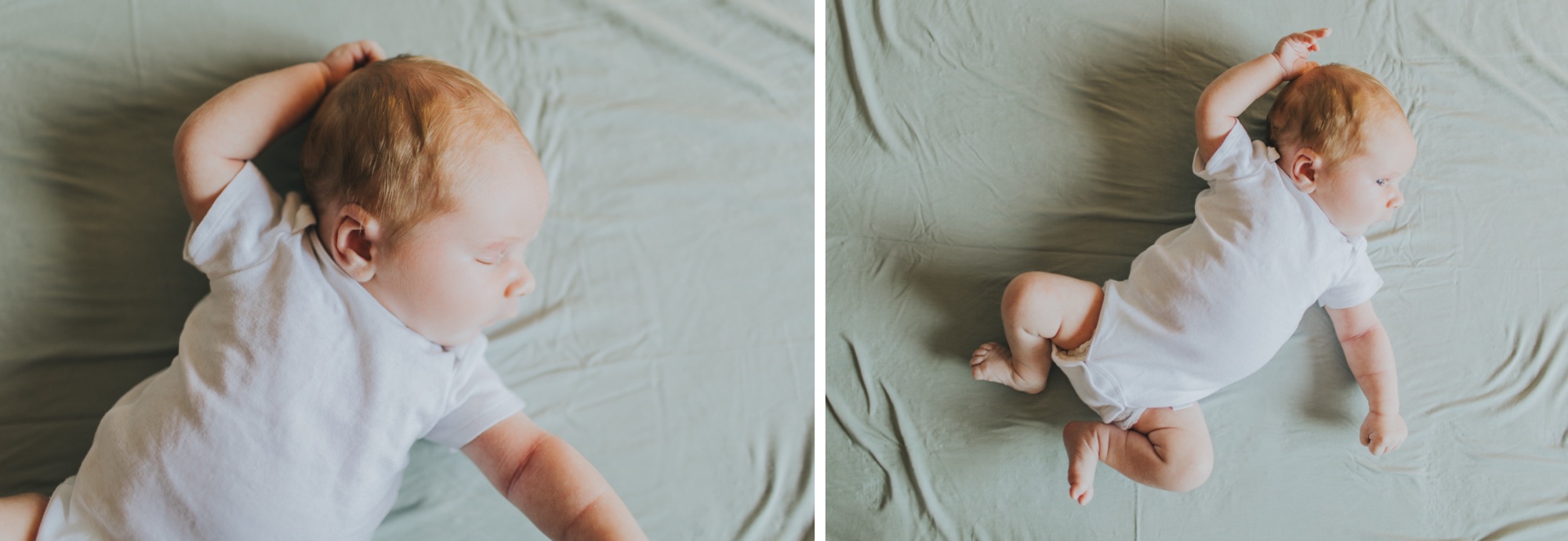 in-home newborn photography session