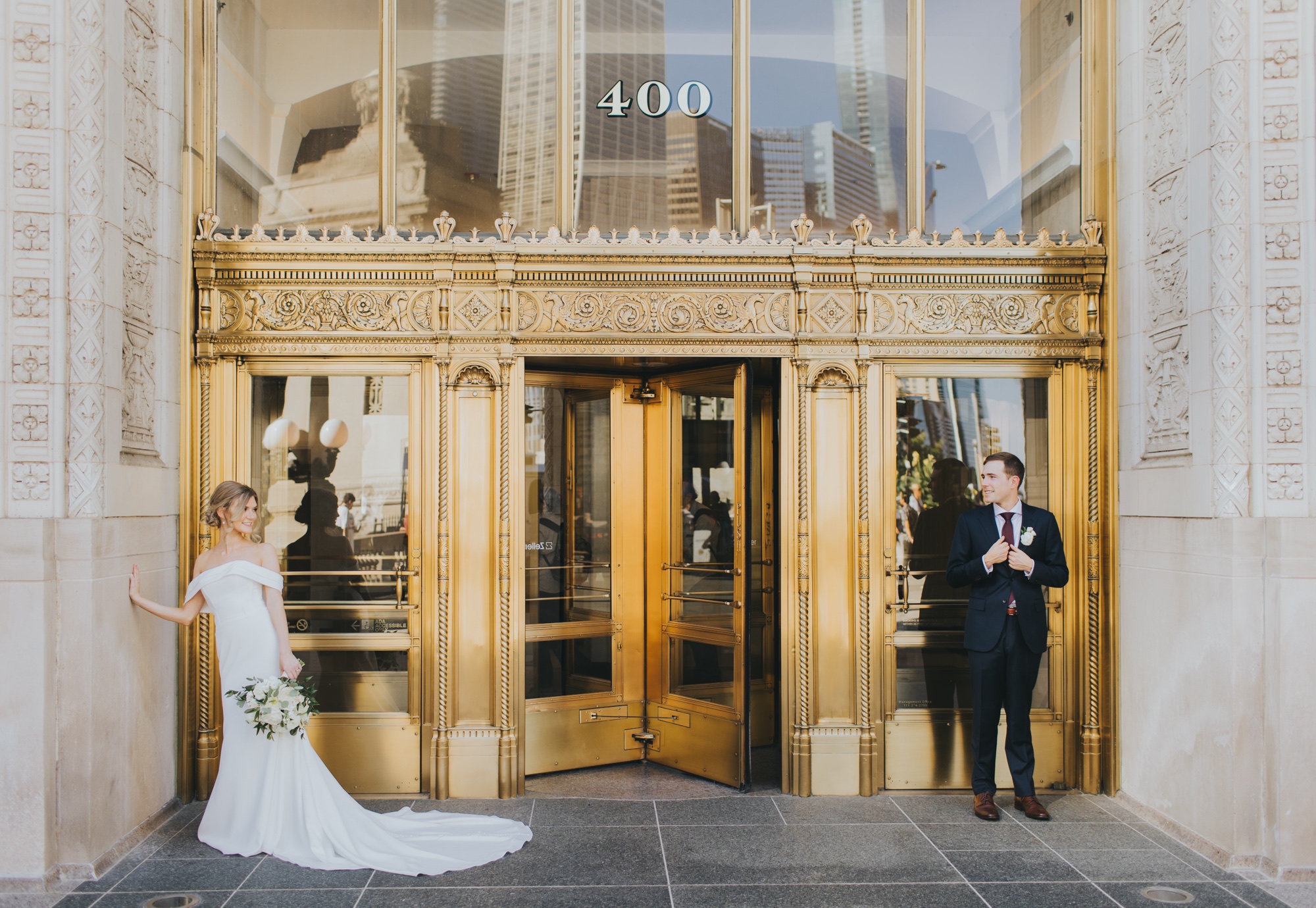 elegant Chicago wedding pictures