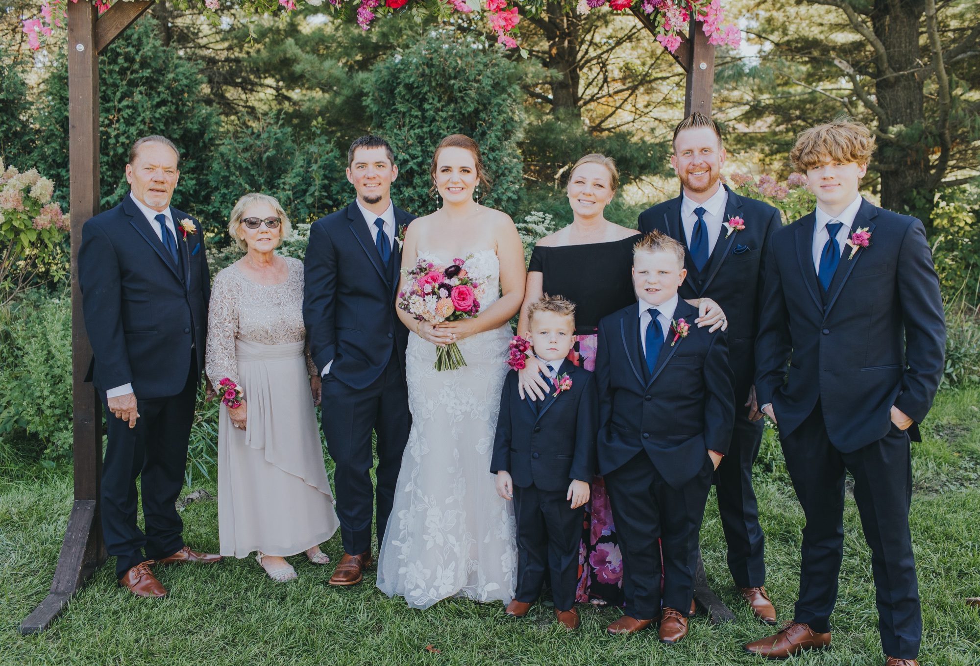 Lake Geneva summer wedding