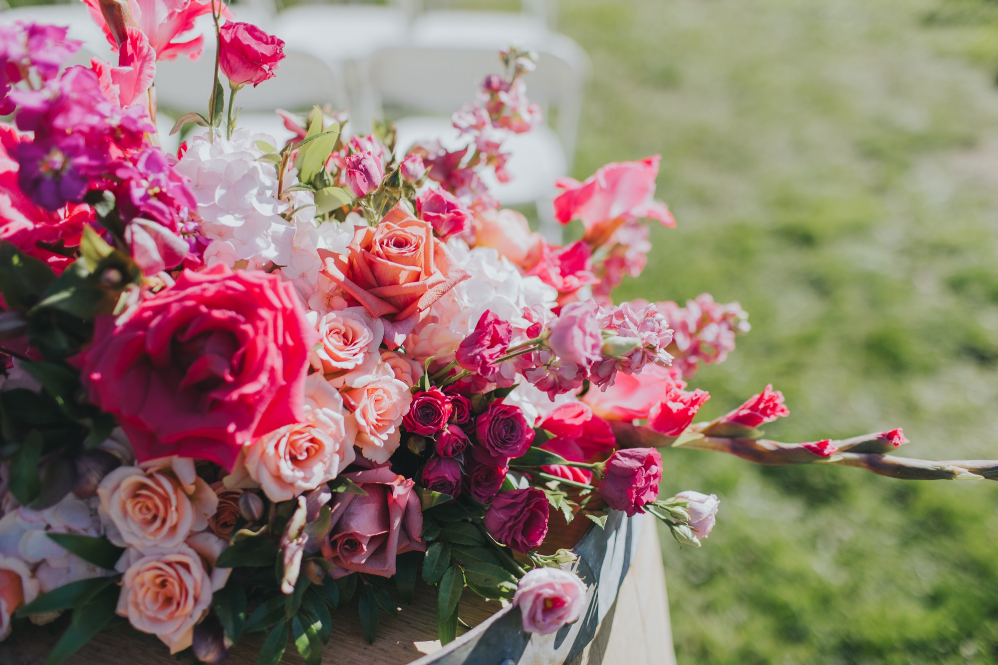 Boxed and Burlap wedding