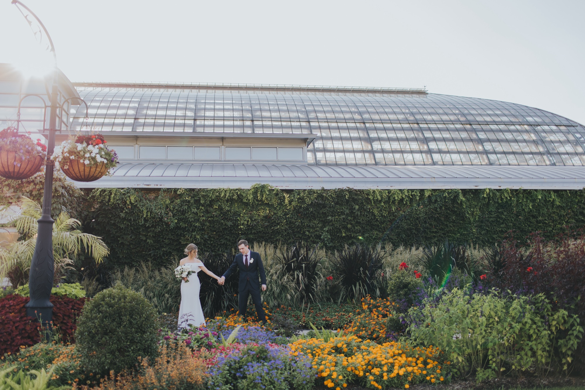 Garfield Park Conservatory Chicago Micro Wedding