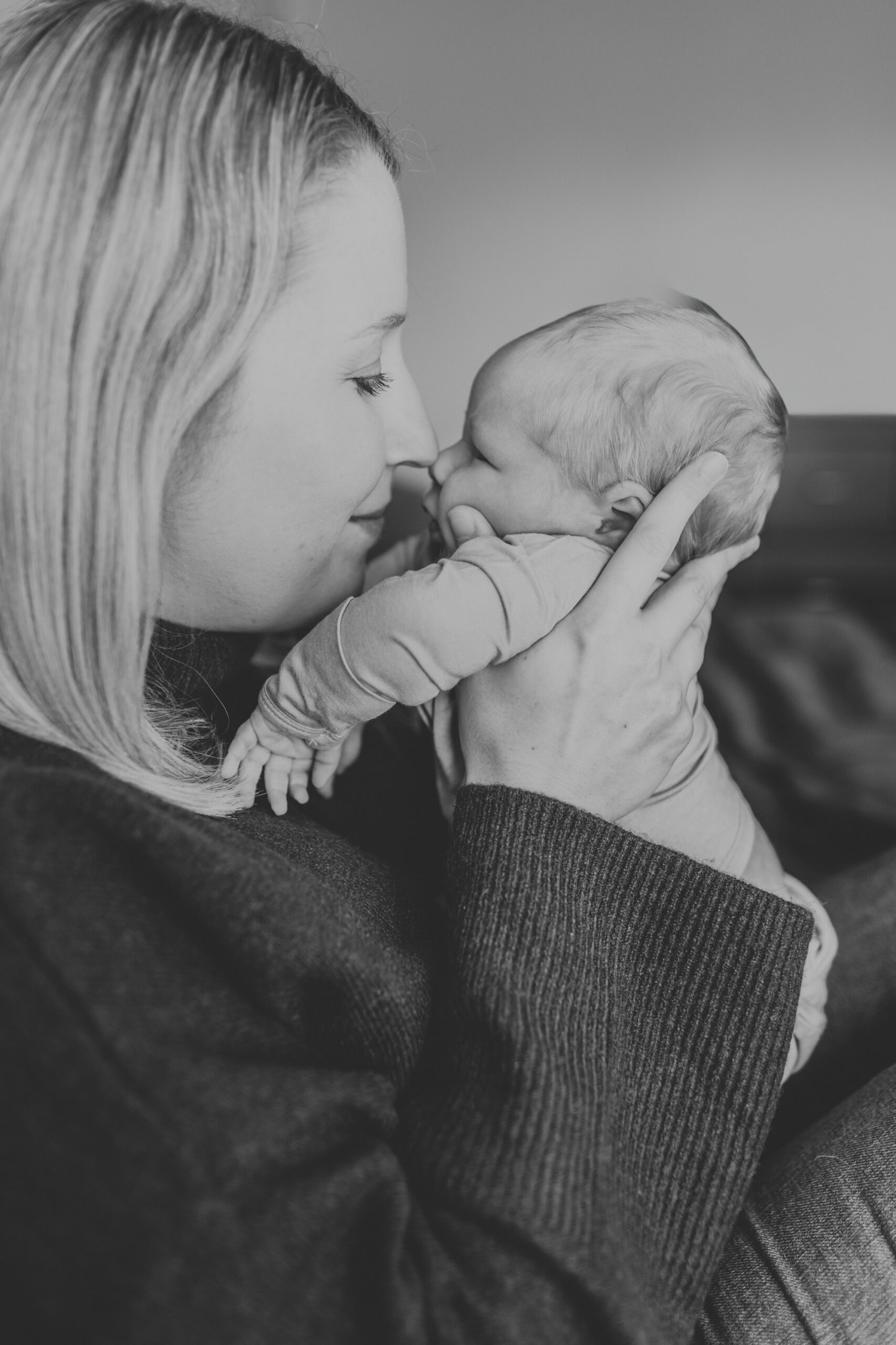 Lifestyle newborn photography