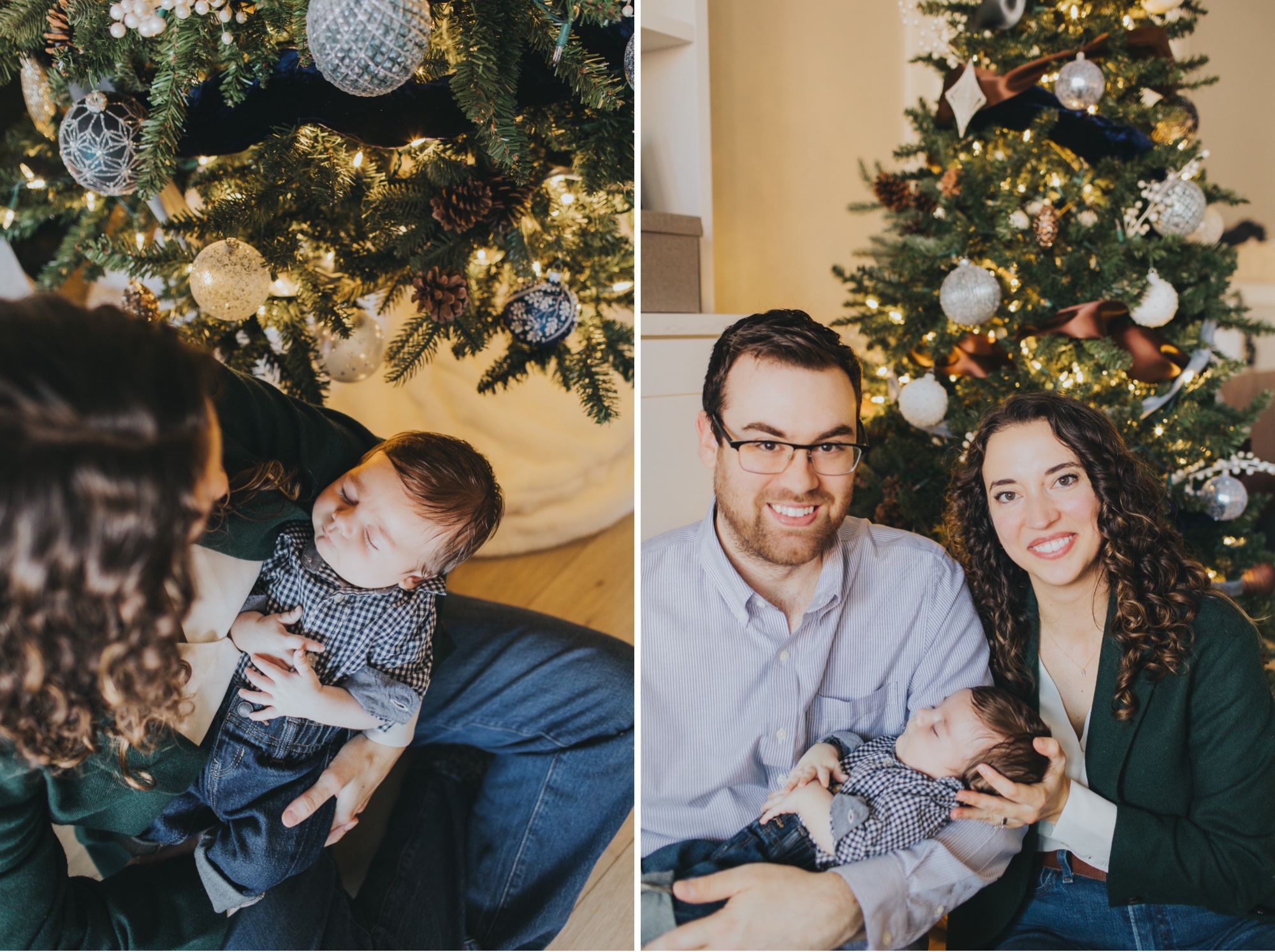 birth through one year pictures with family by Meg Adamik