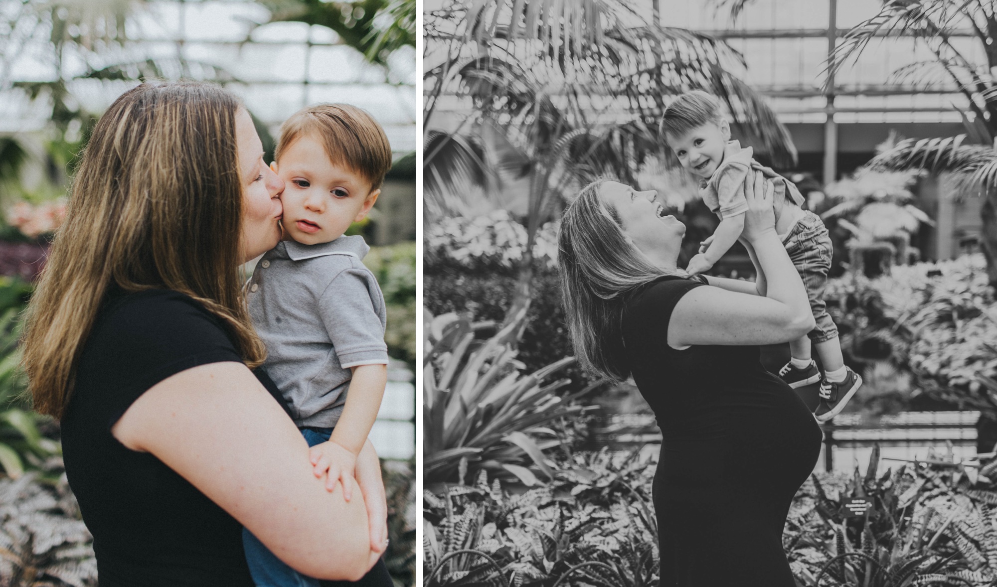 maternity session with family