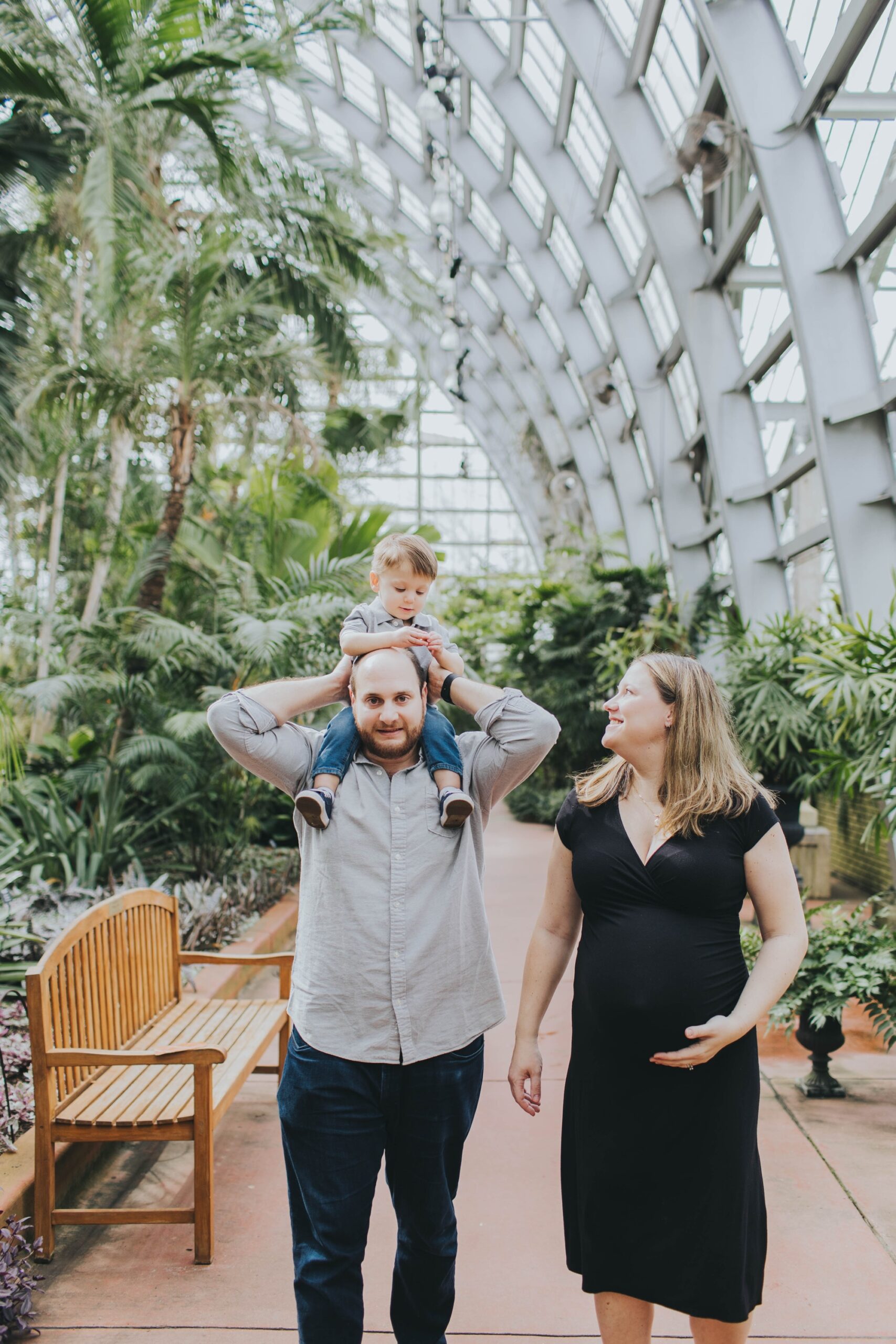 Garfield Park Conservatory Maternity Session