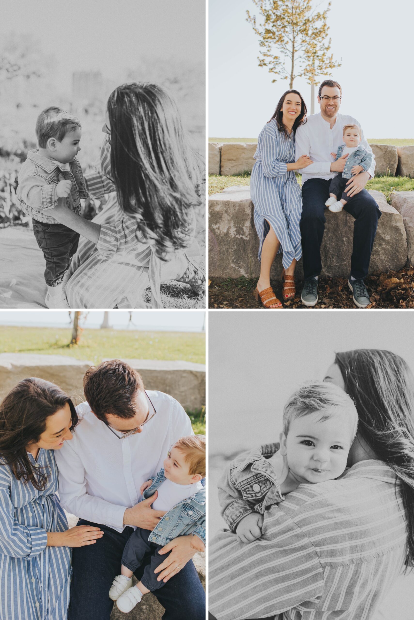 Chicago lakefront session; family photography