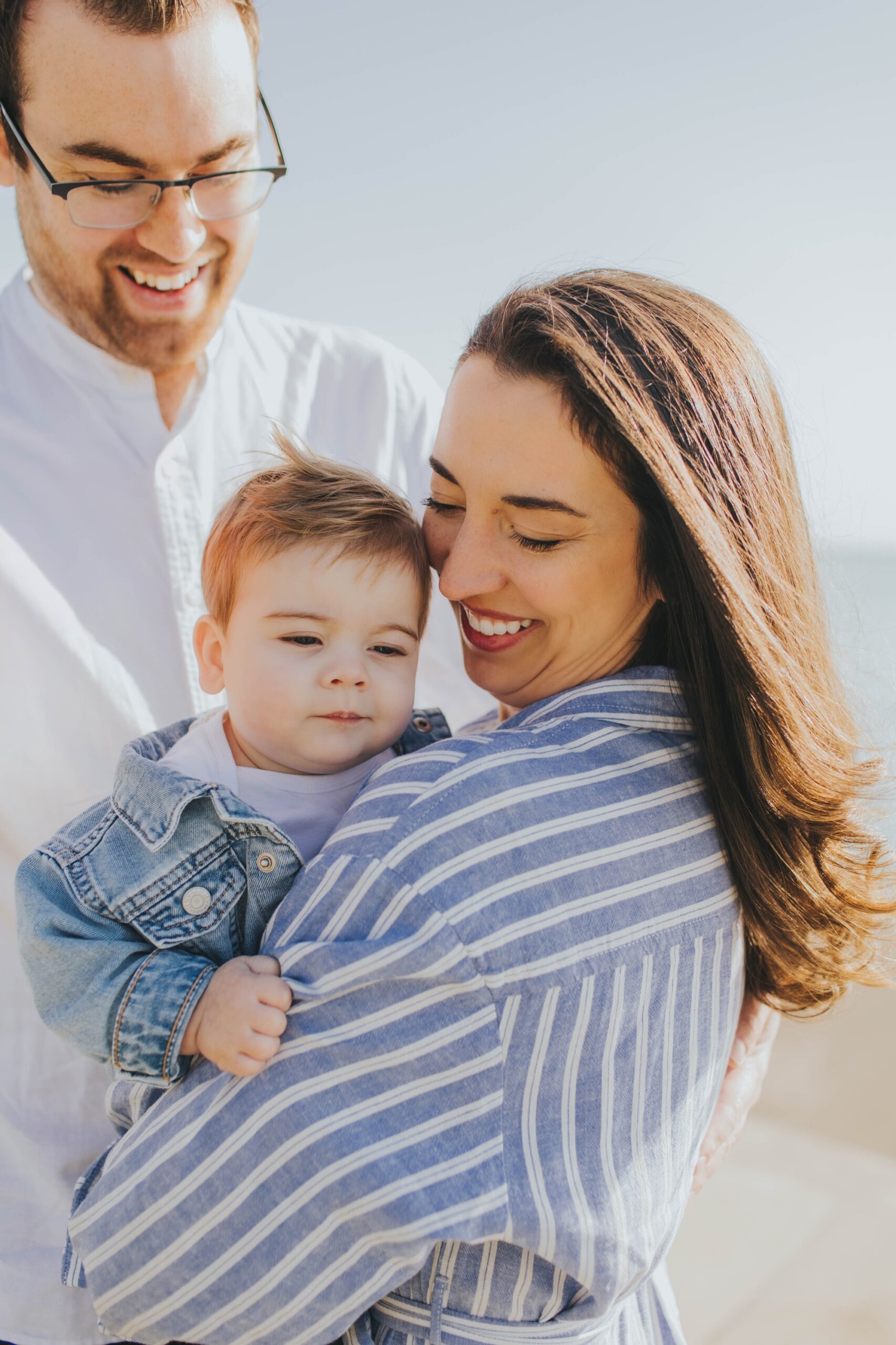 lakefront family session