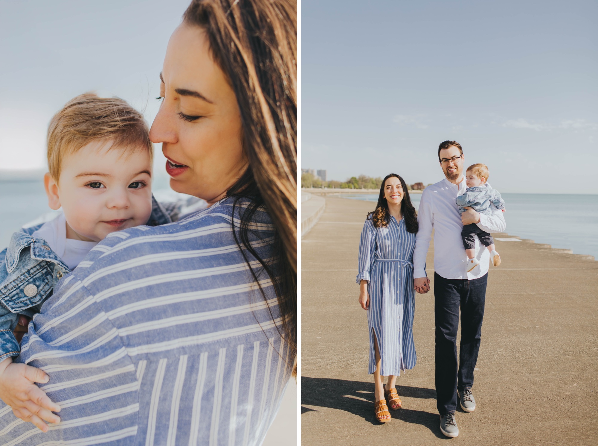 lakefront family session