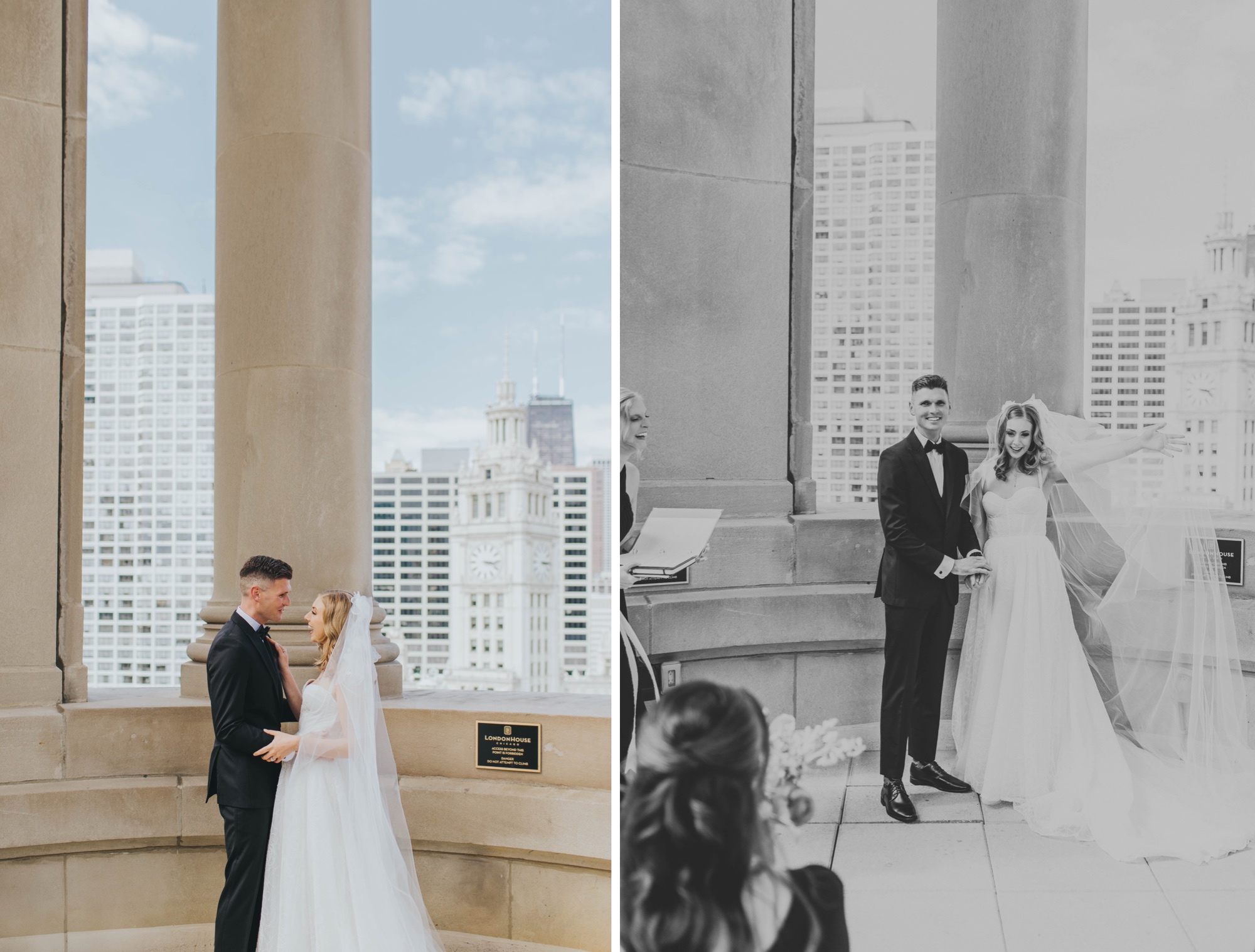 London House Chicago Cupola Intimate Wedding Photographed by Meg Adamik Creative