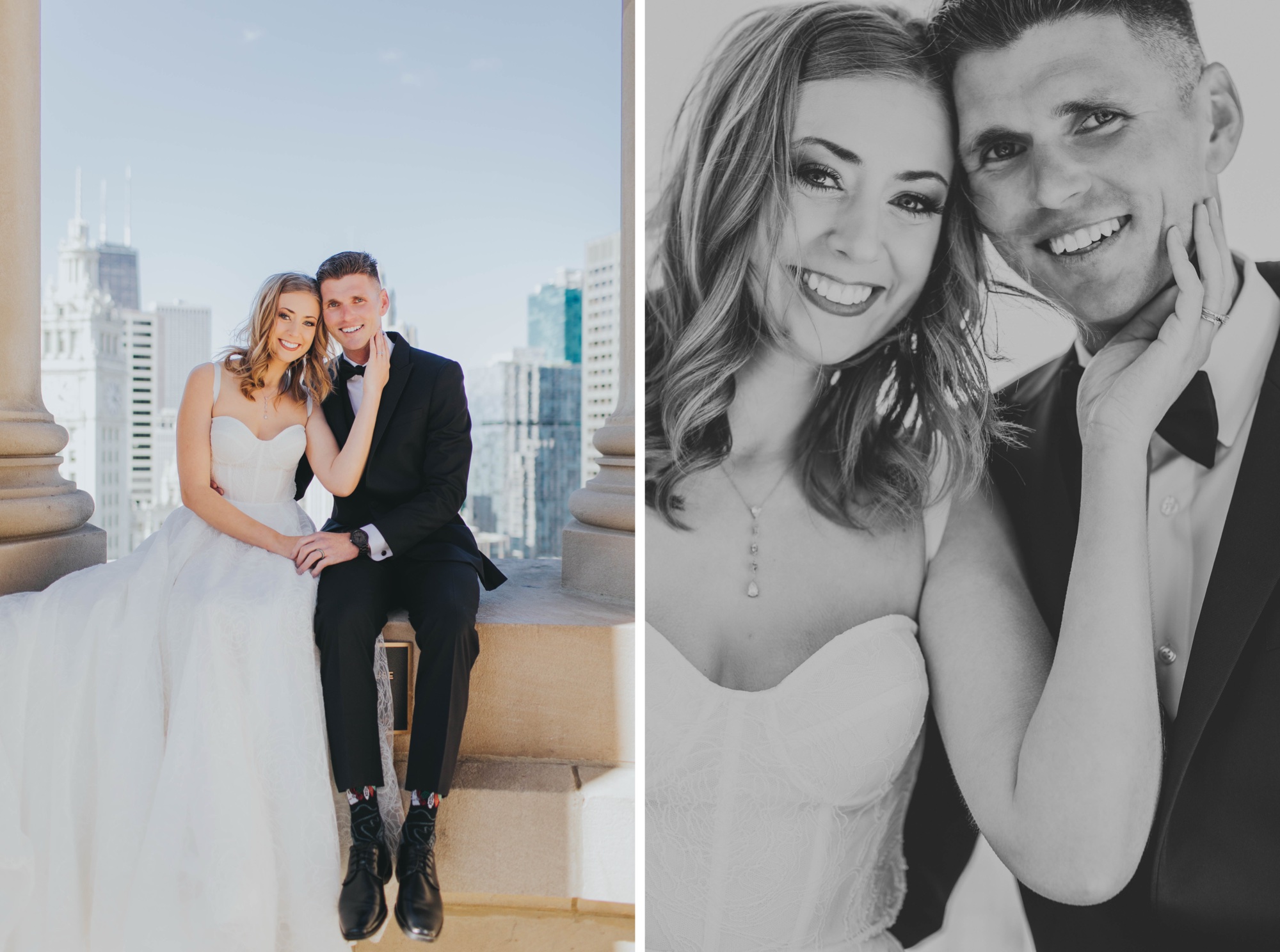 London House Chicago Cupola Intimate Wedding Photographed by Meg Adamik Creative
