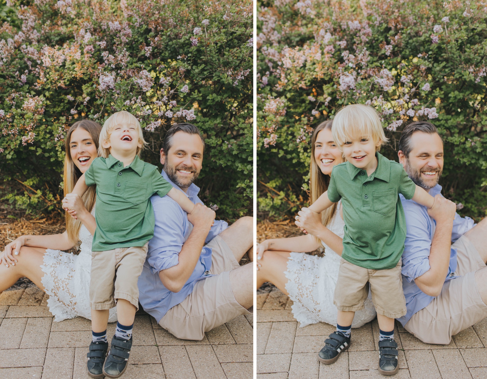 Lilacia Park Lombard Chicago family photo session