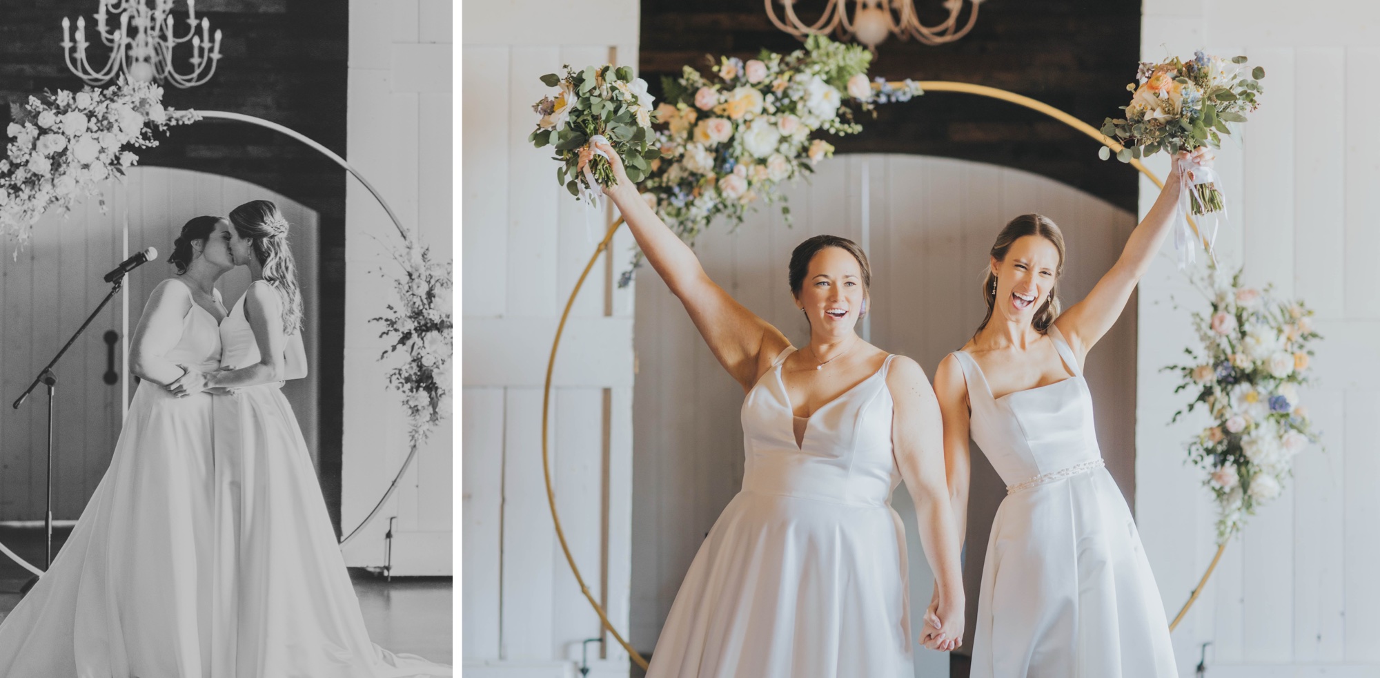 wedding at Venue 5126 in Oswego, Illinois, photographed by Meg Adamik Creative