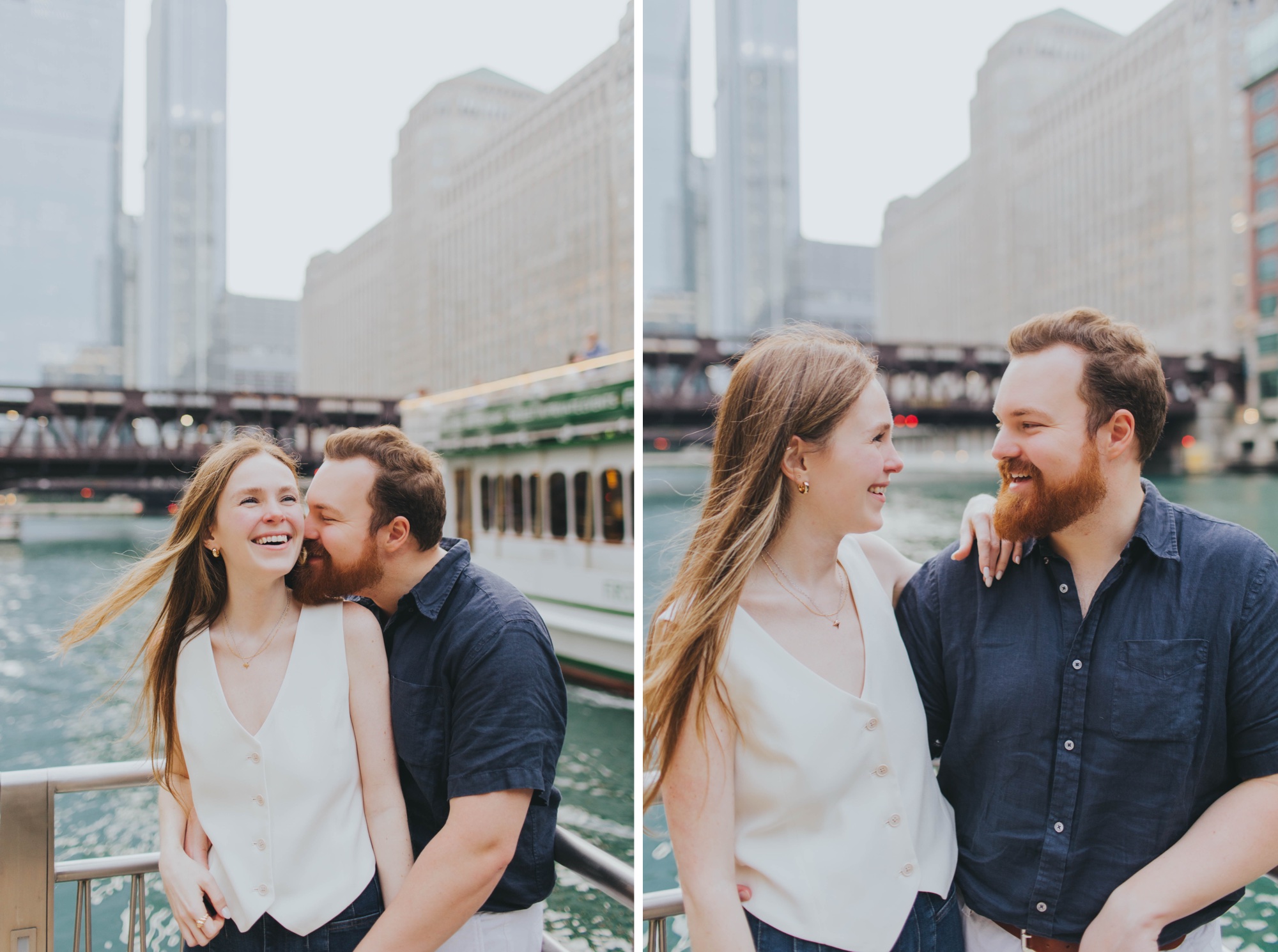 romantic engagement photos