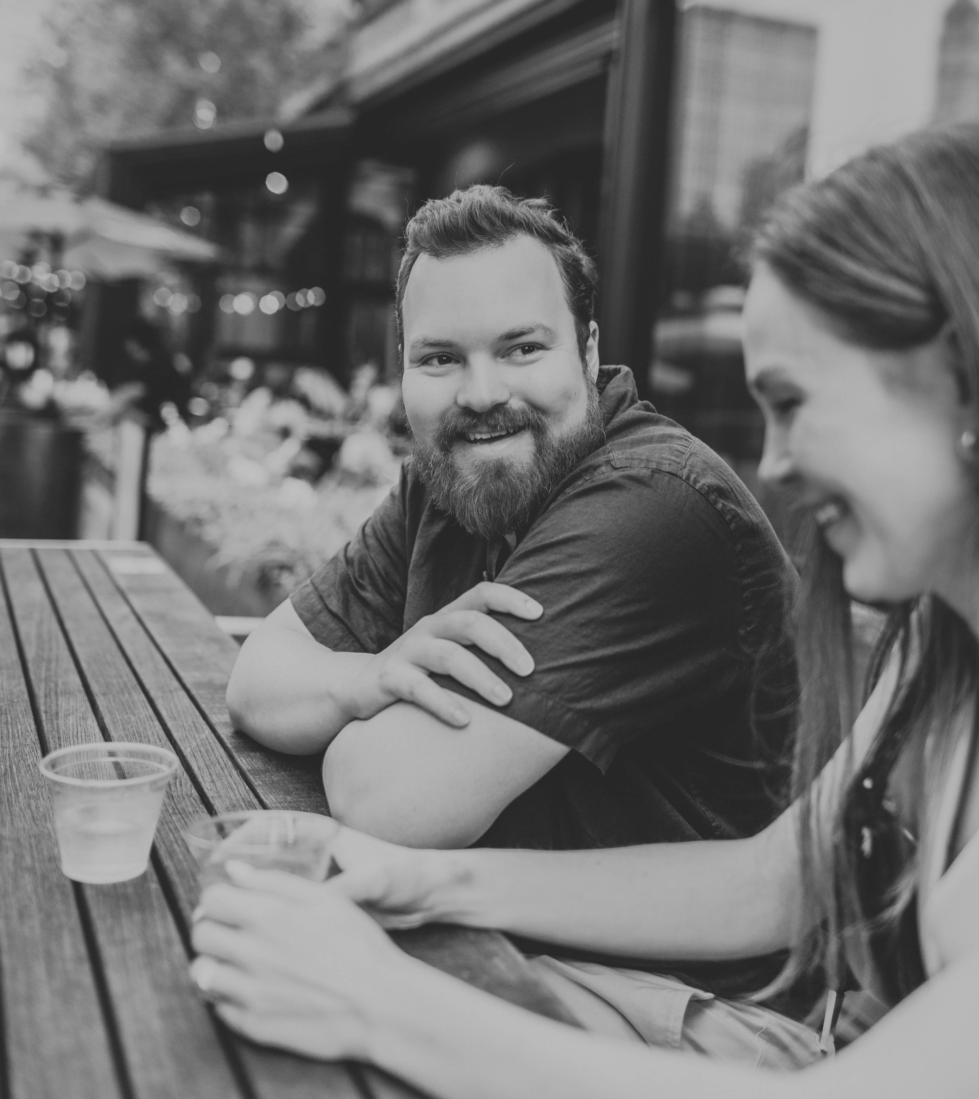 how to feel comfortable in engagement photos
