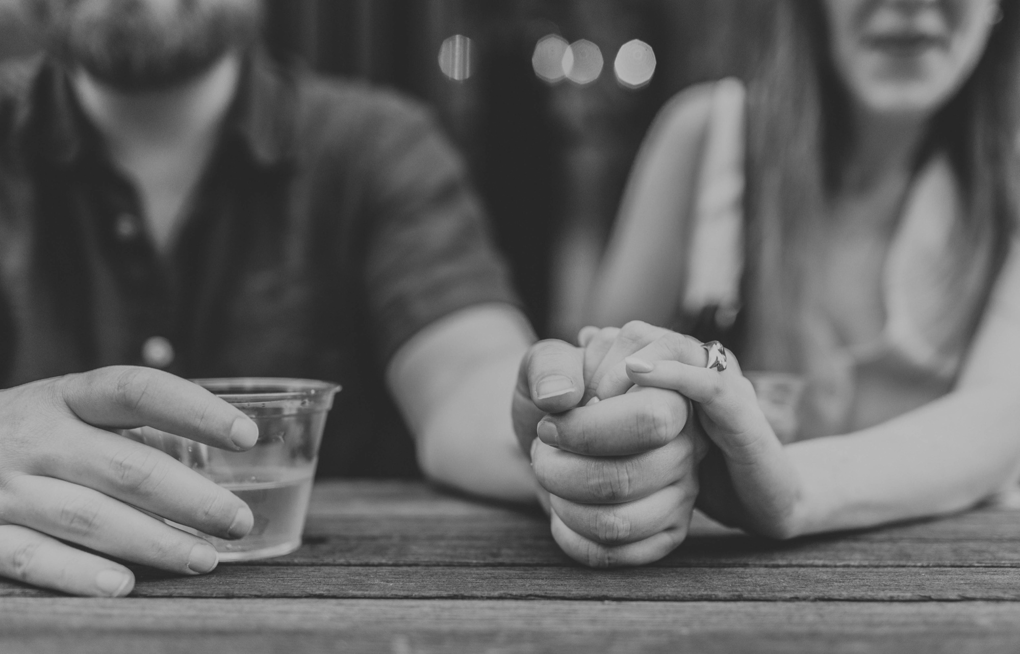 Chicago Riverwalk restaurant and winery engagement photos