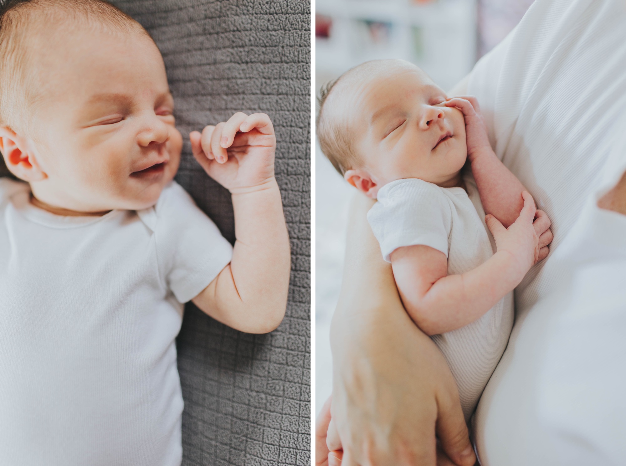 natural newborn photography at home