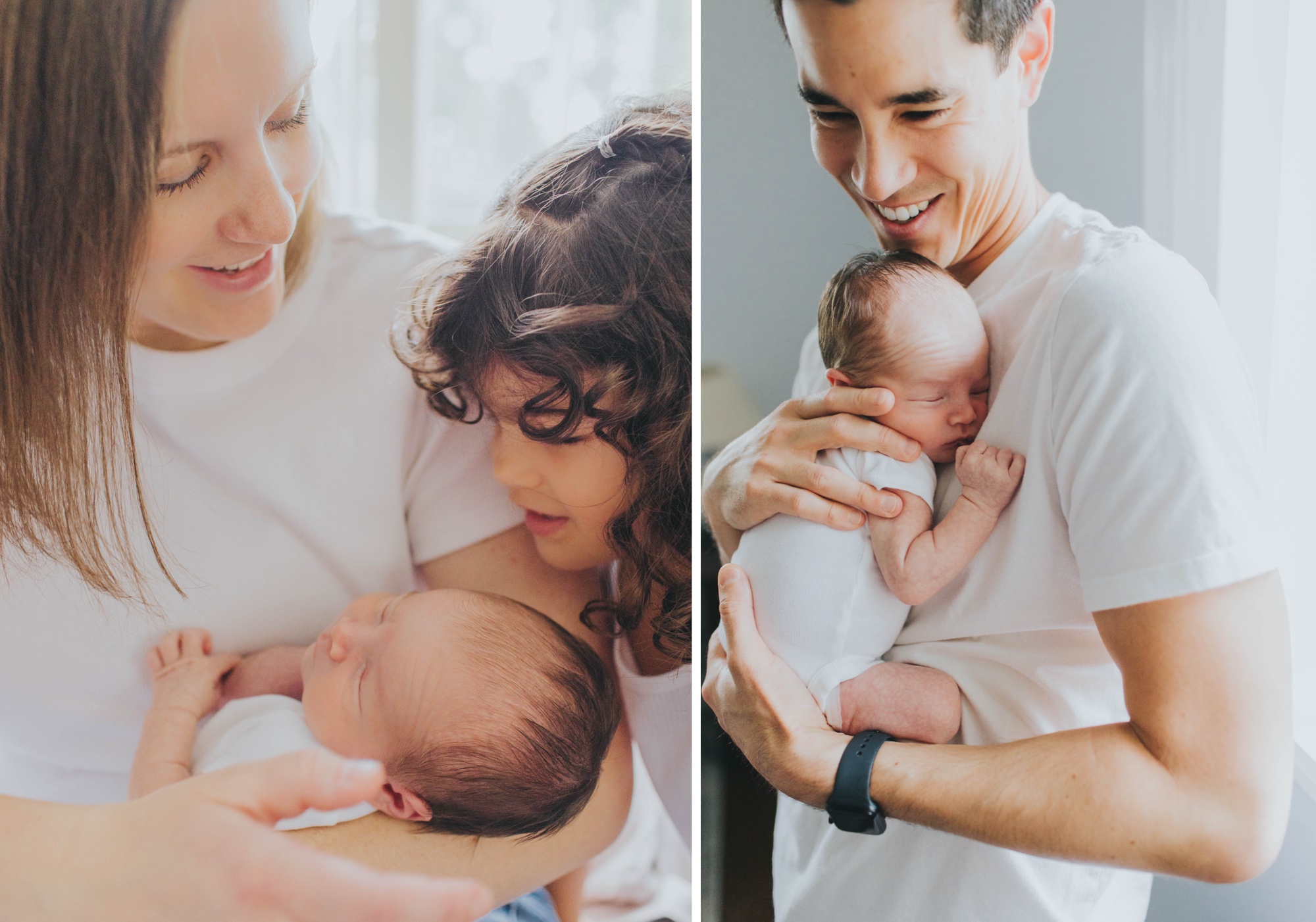 natural newborn photography at home