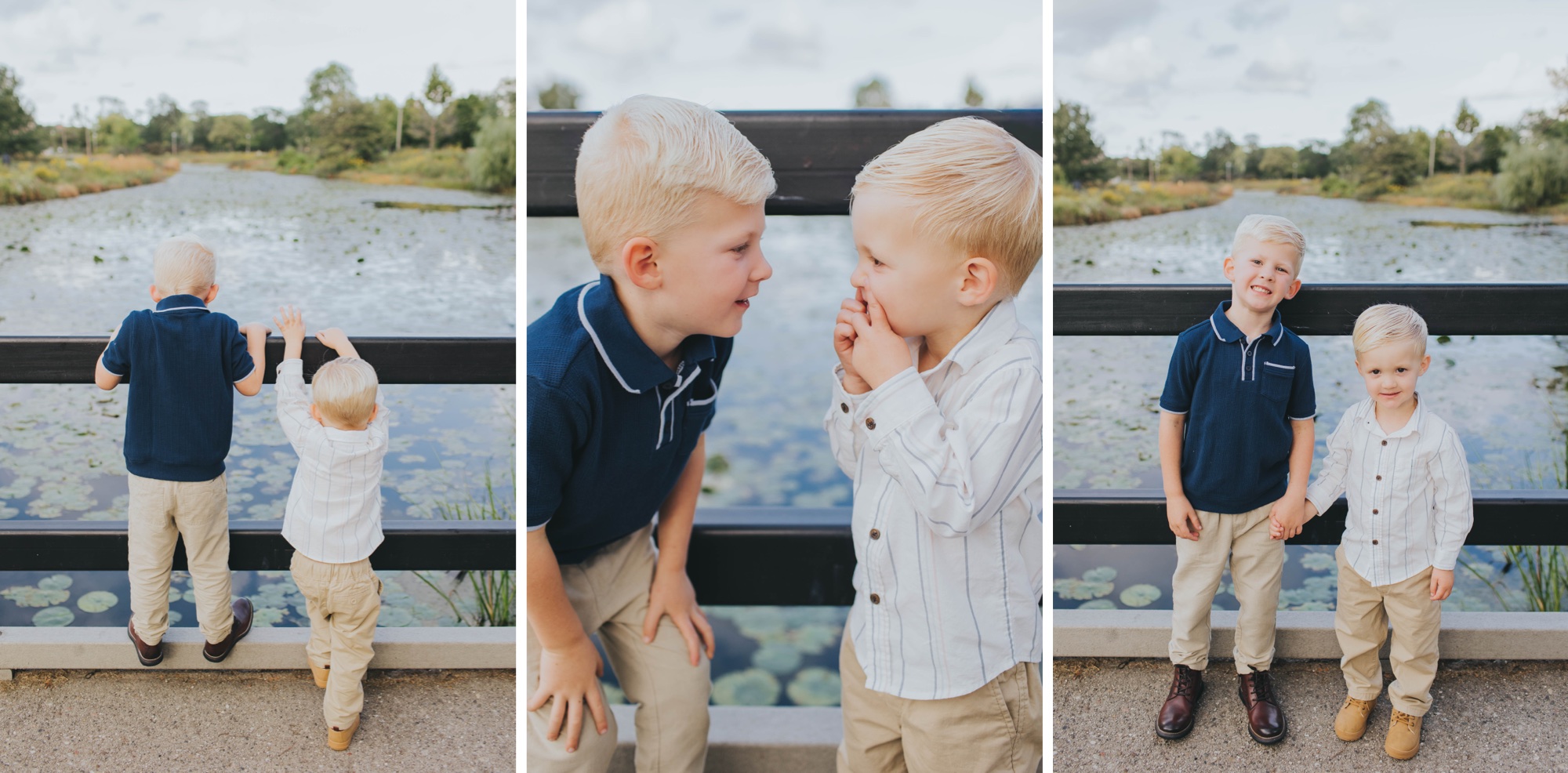 family photos at Humboldt Park, Chicago