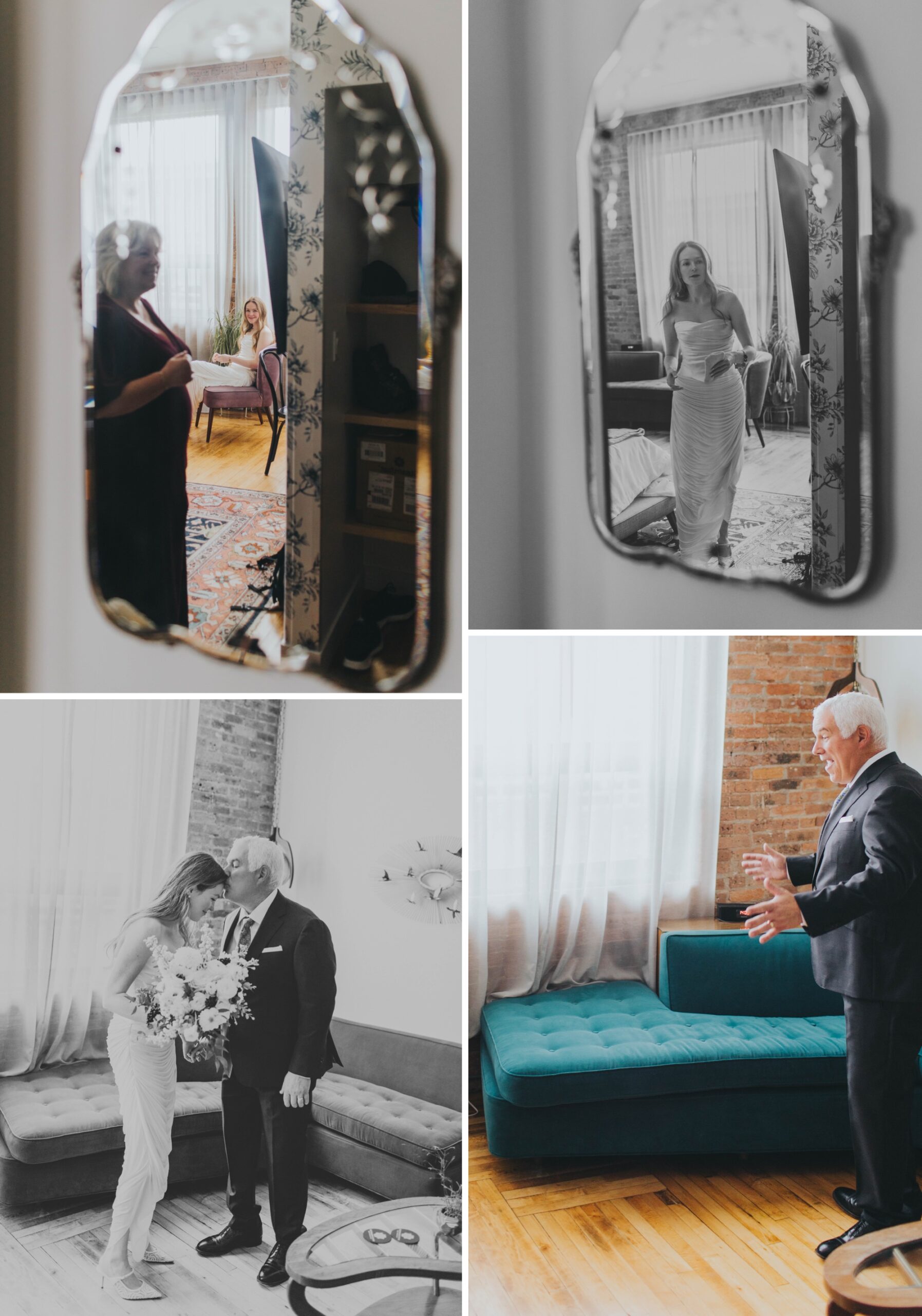 first look with dad photos