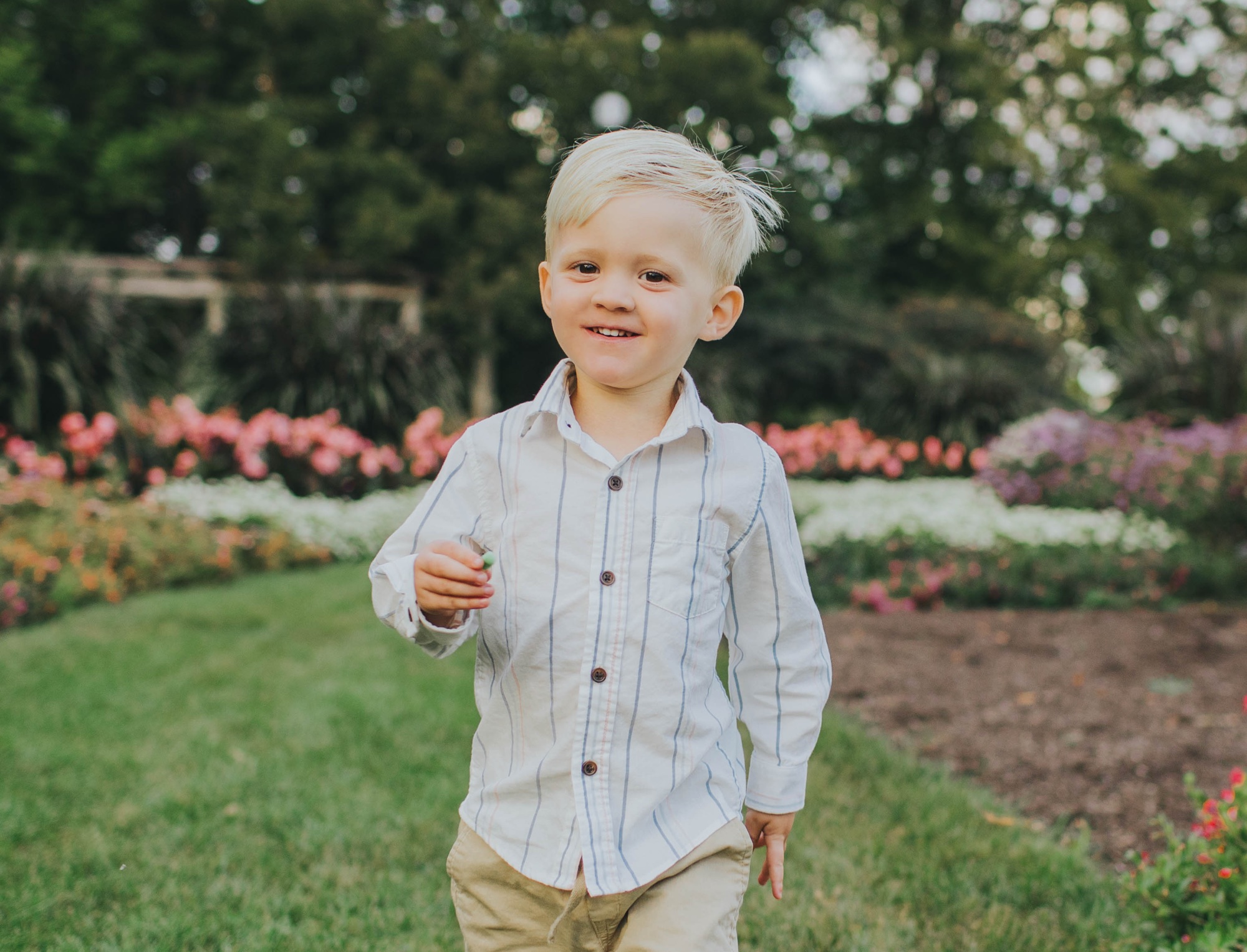 fall family photos at Humboldt Park, Chicago