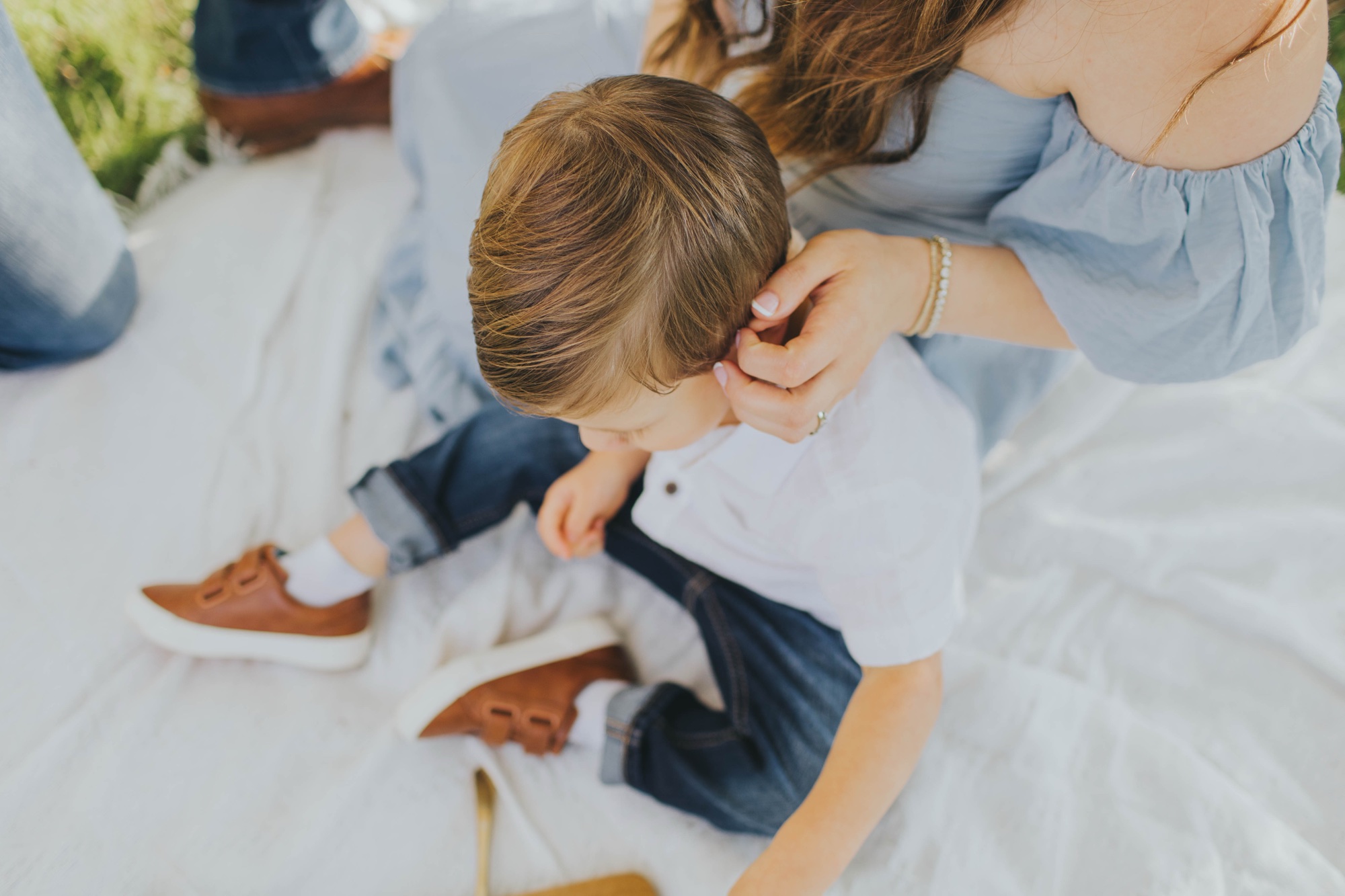 toddler maternity session; mom and me maternity photos