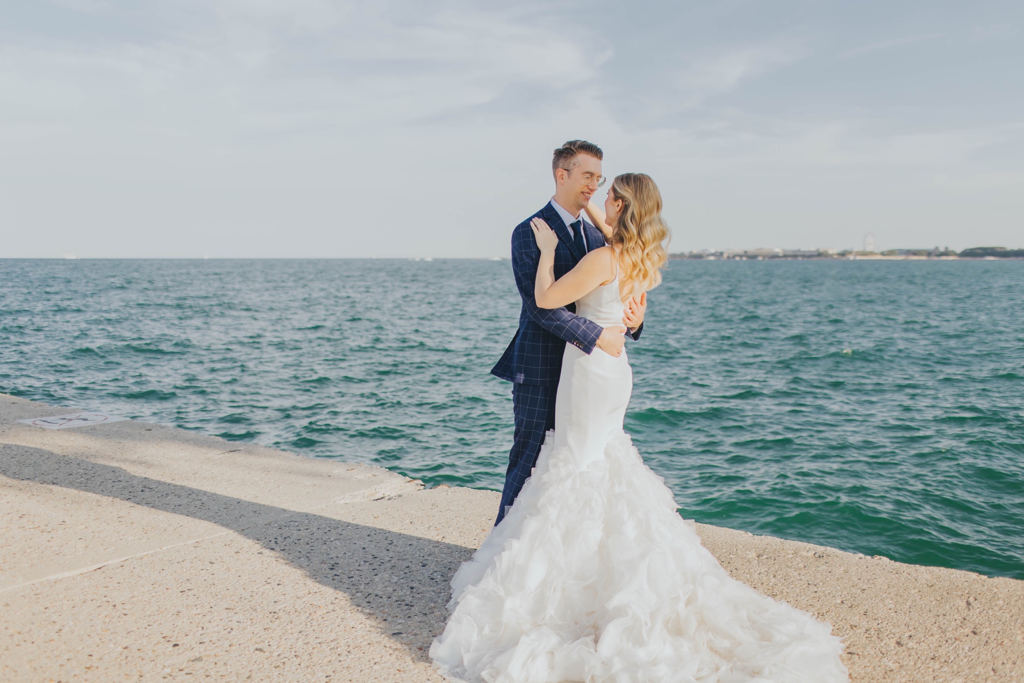 North Avenue Beach Chicago elopement