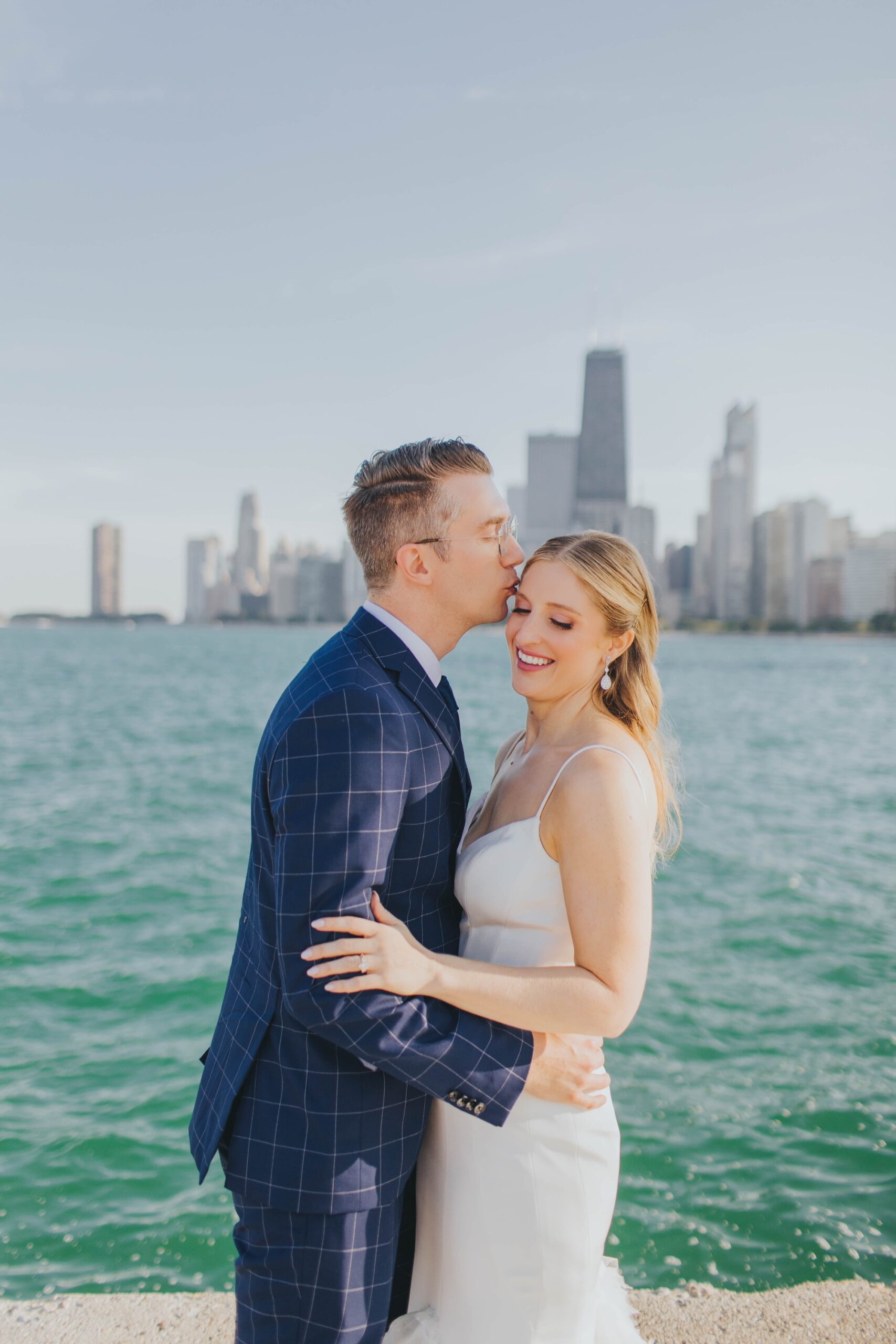 North Avenue Beach Chicago elopement