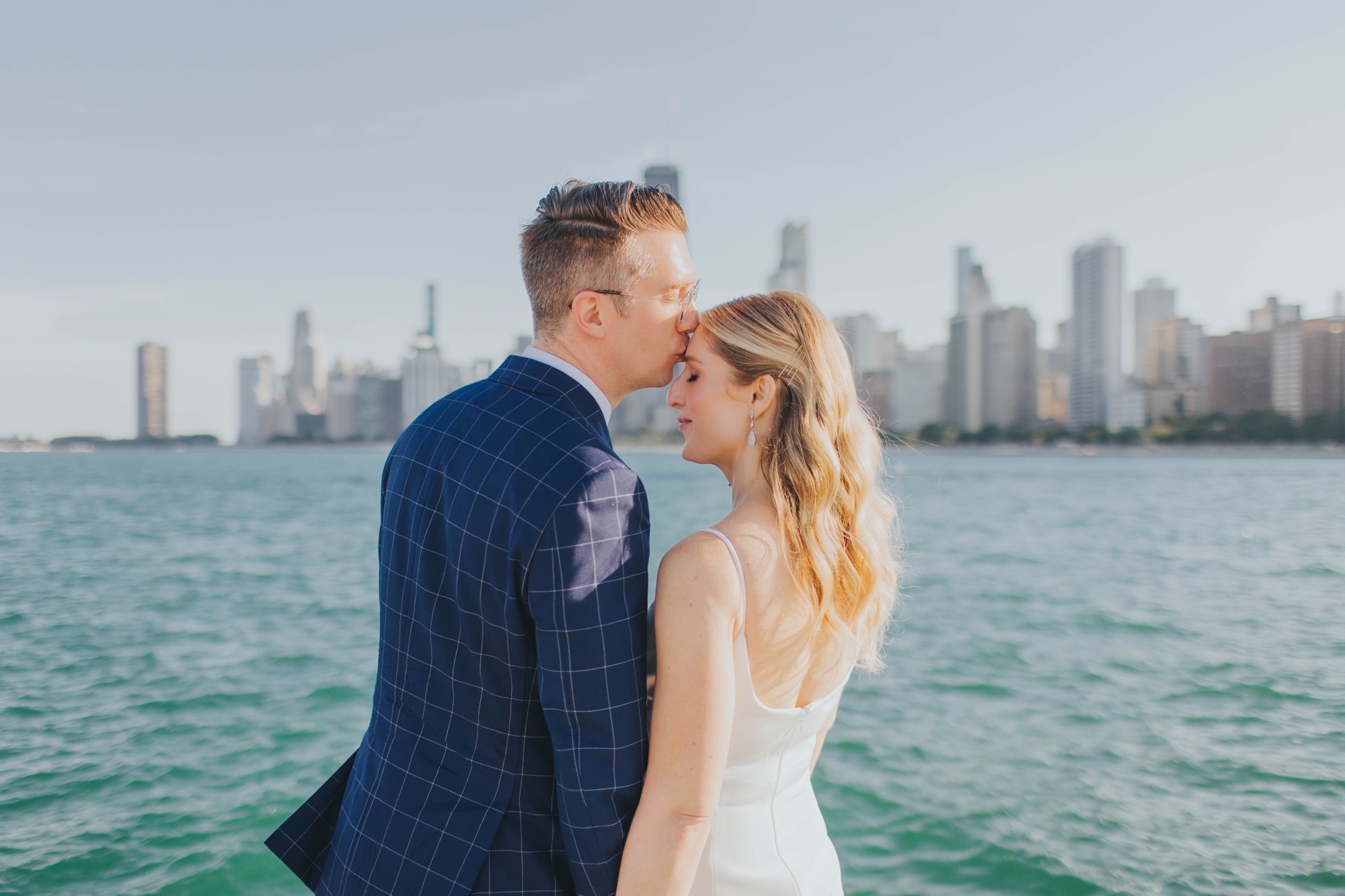 North Avenue Beach Chicago elopement