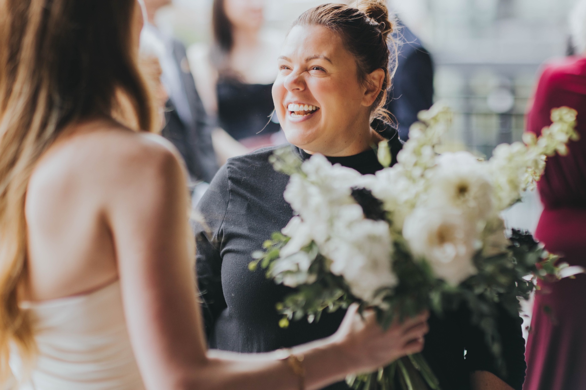 candid wedding photos