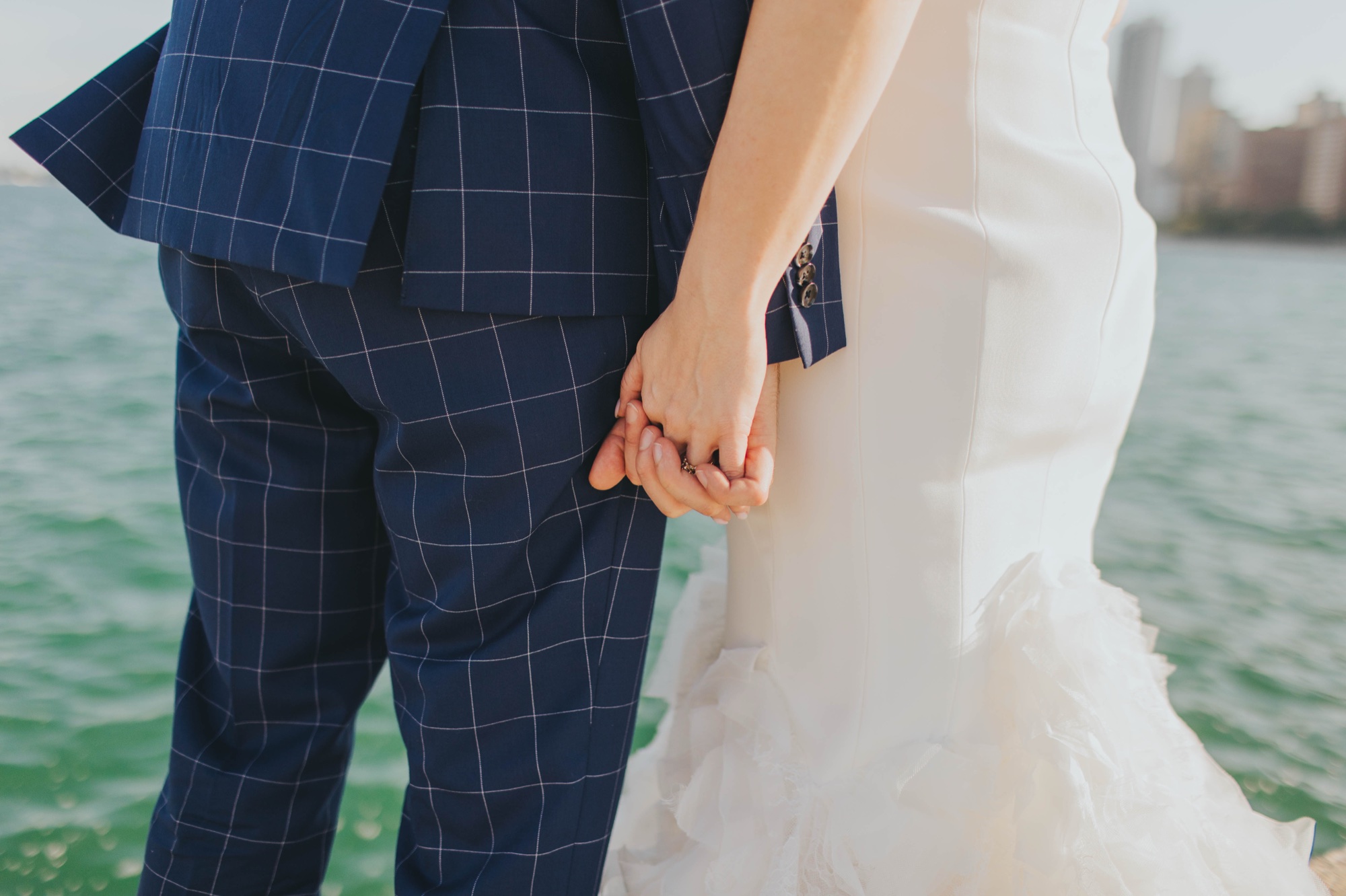 North Avenue Beach Chicago elopement