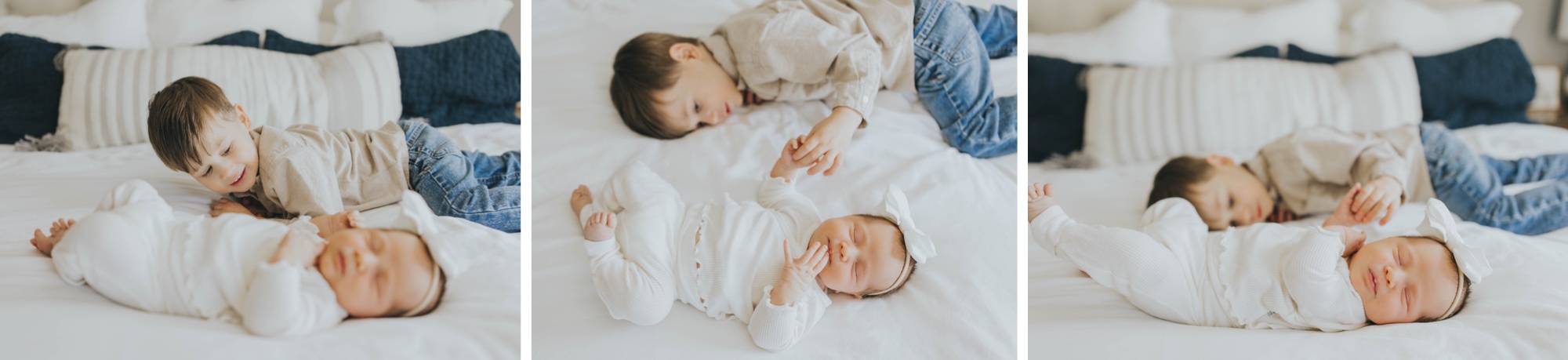 cute family photo combinations for you in-home newborn session